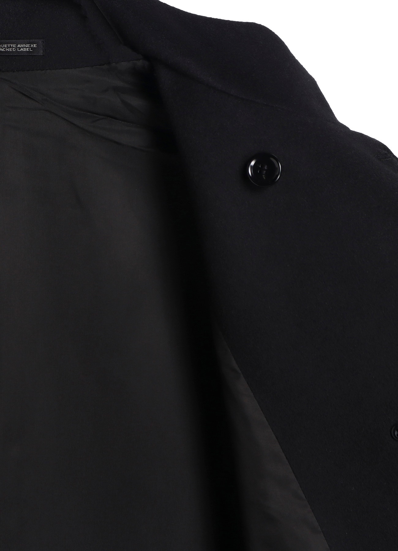 CASHMERA BEAVER STAND COLLAR COAT