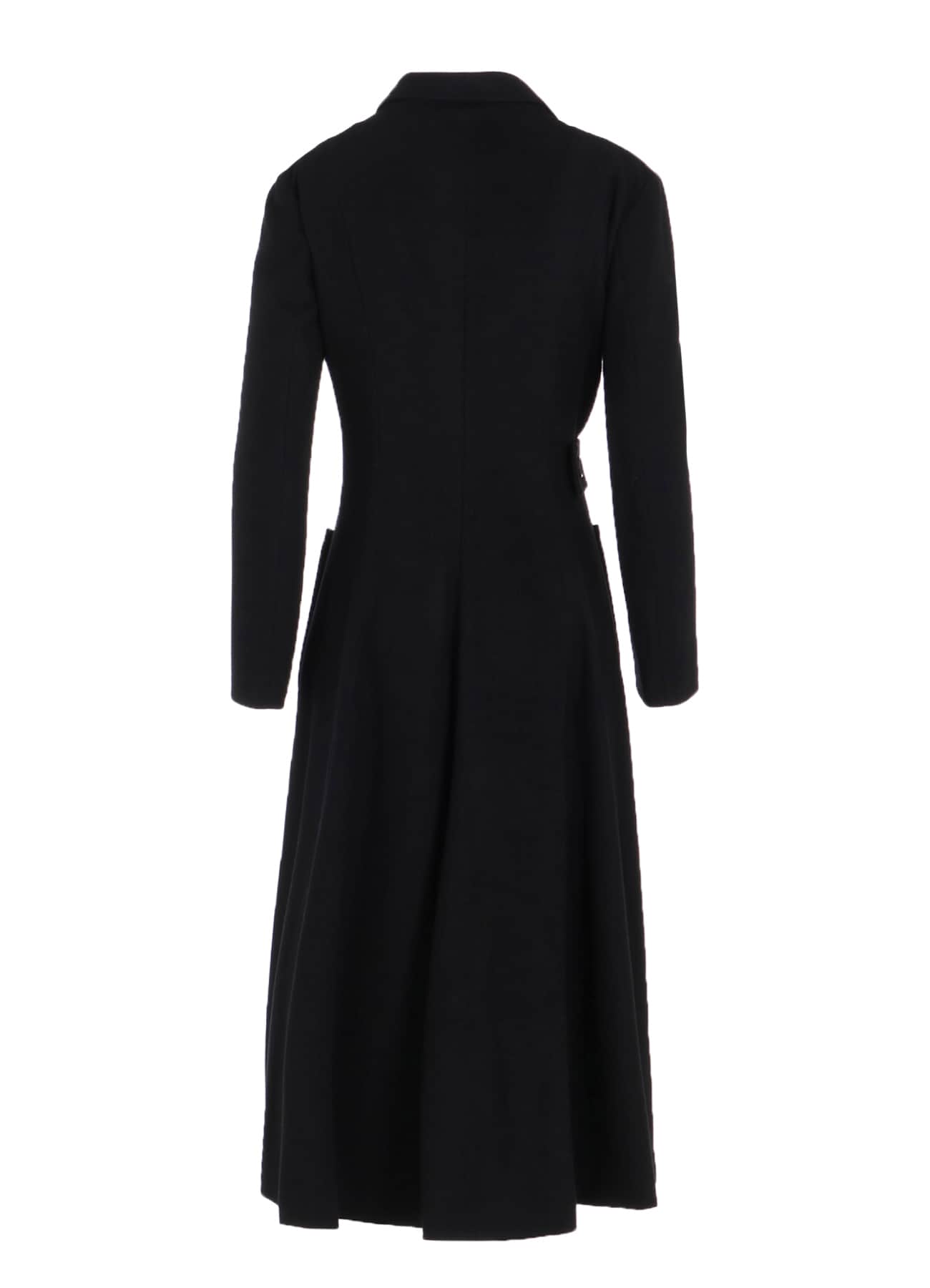 W/Ca BEAVER CLOTH WAIST BELT D COAT