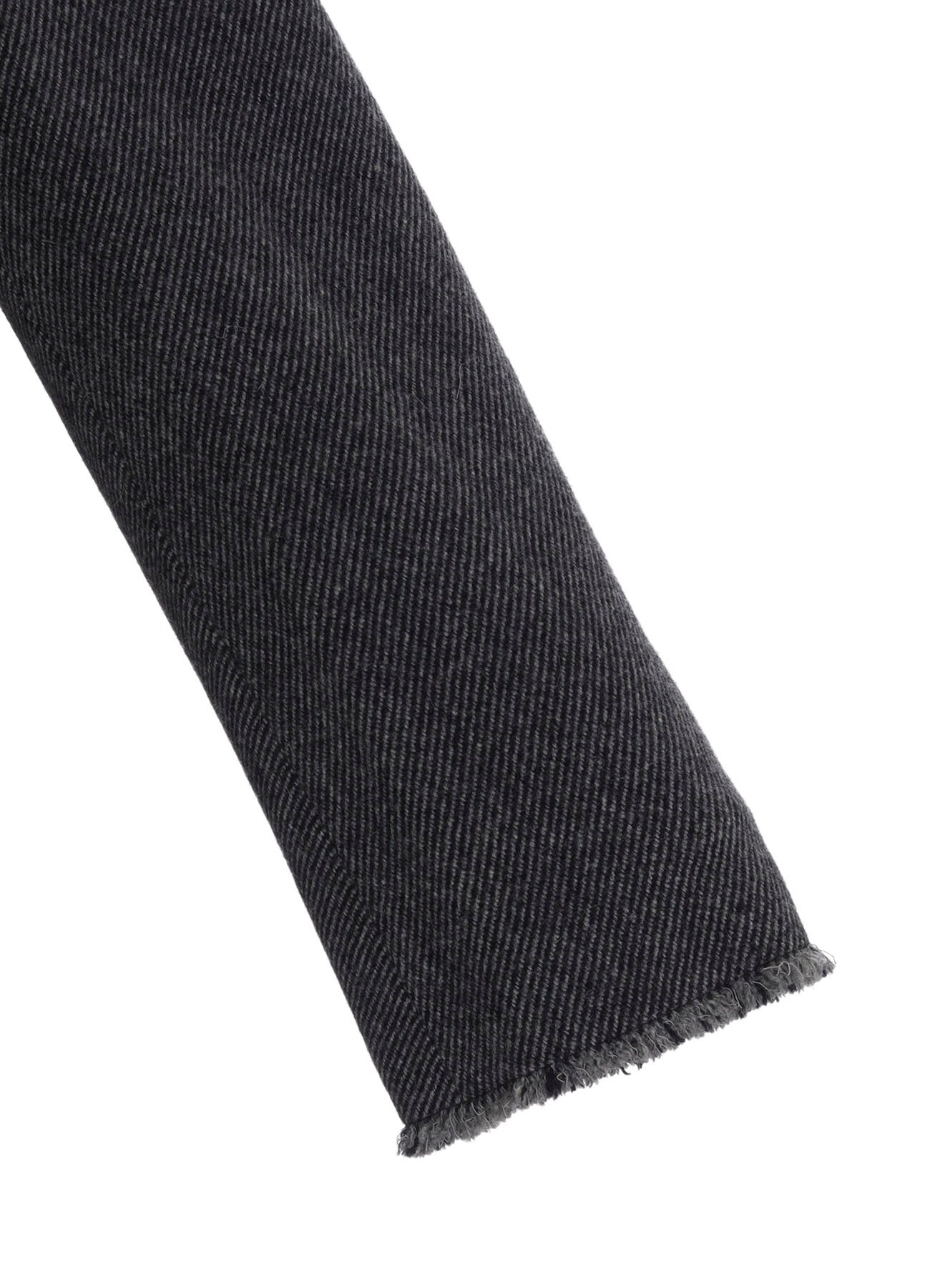 TWEED CLOTH R DOUBLE LAYERED LONG COAT