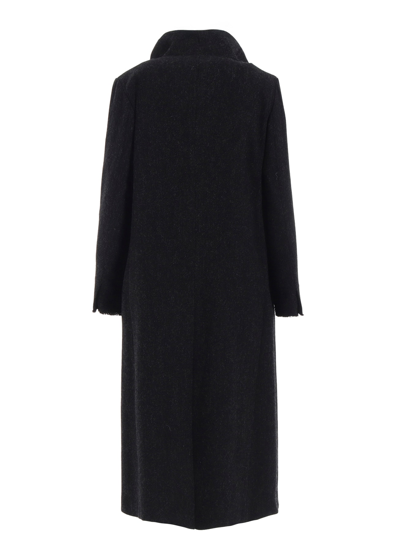 TWEED CLOTH R DOUBLE LAYERED LONG COAT