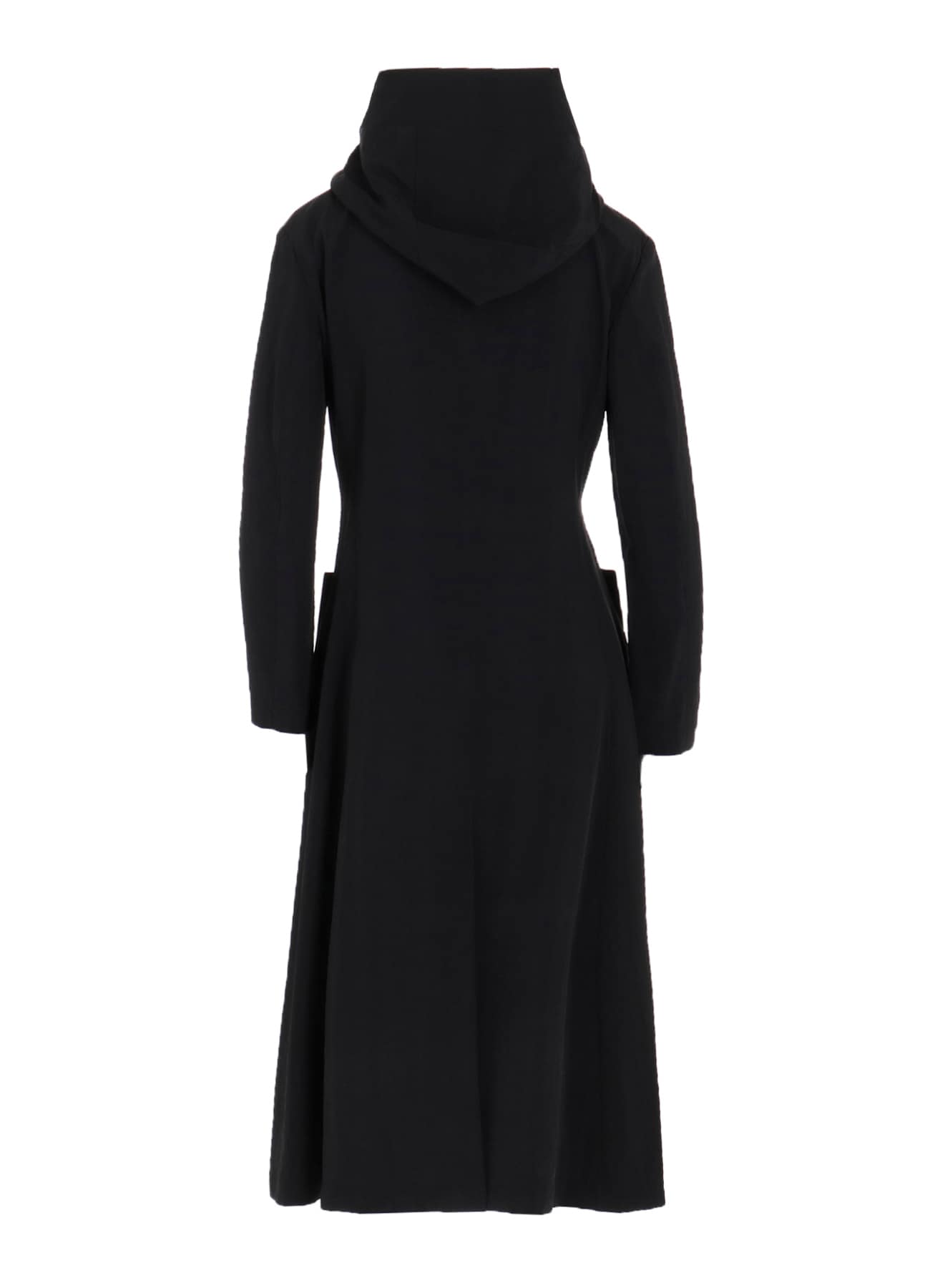 Ny/Si TAFFETA HOODED ZIP COAT