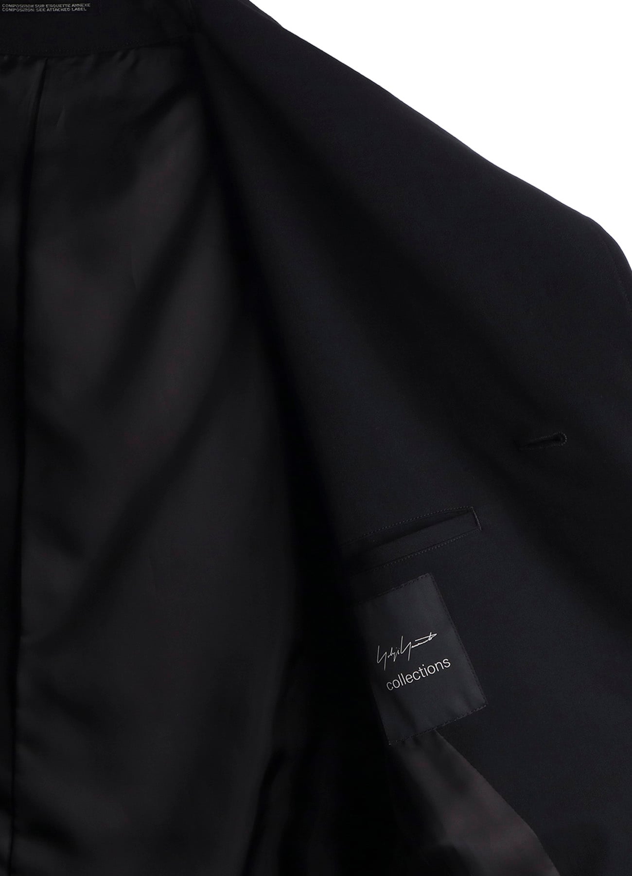 Ny/C TWILL LACE UP DOUBLE LAYERED COAT