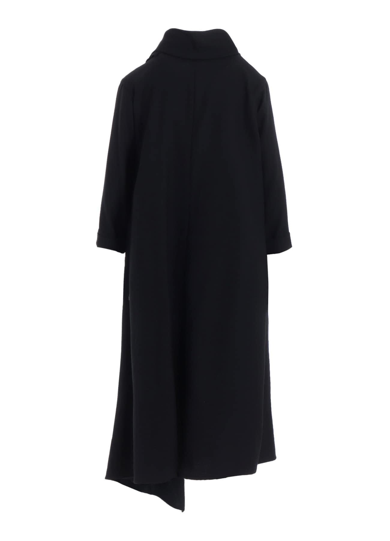 W/SAXONY  DRAPED NECK DRESS