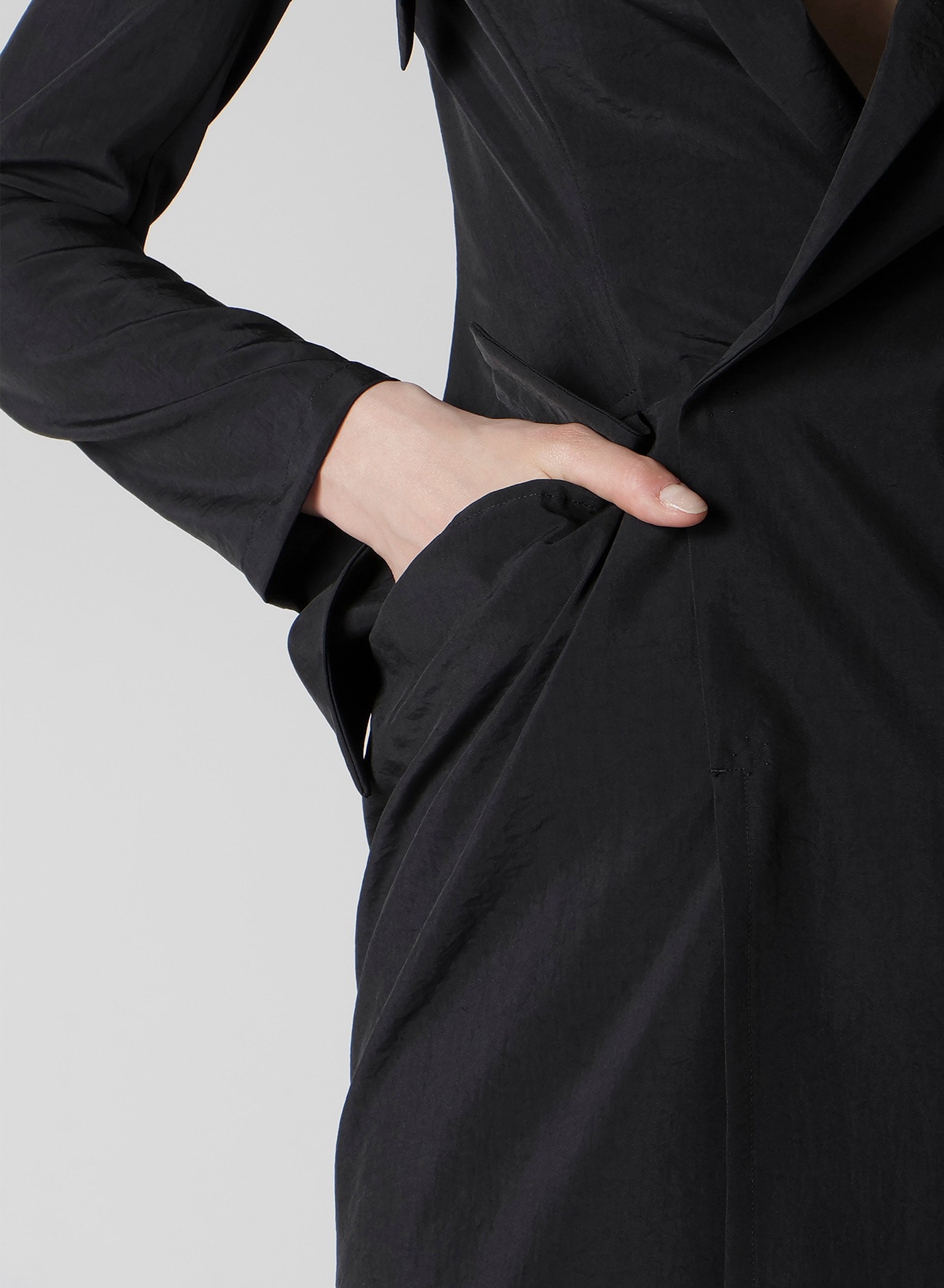 Ny/Si TAFFETA FLAP DETAIL SLIM DRESS
