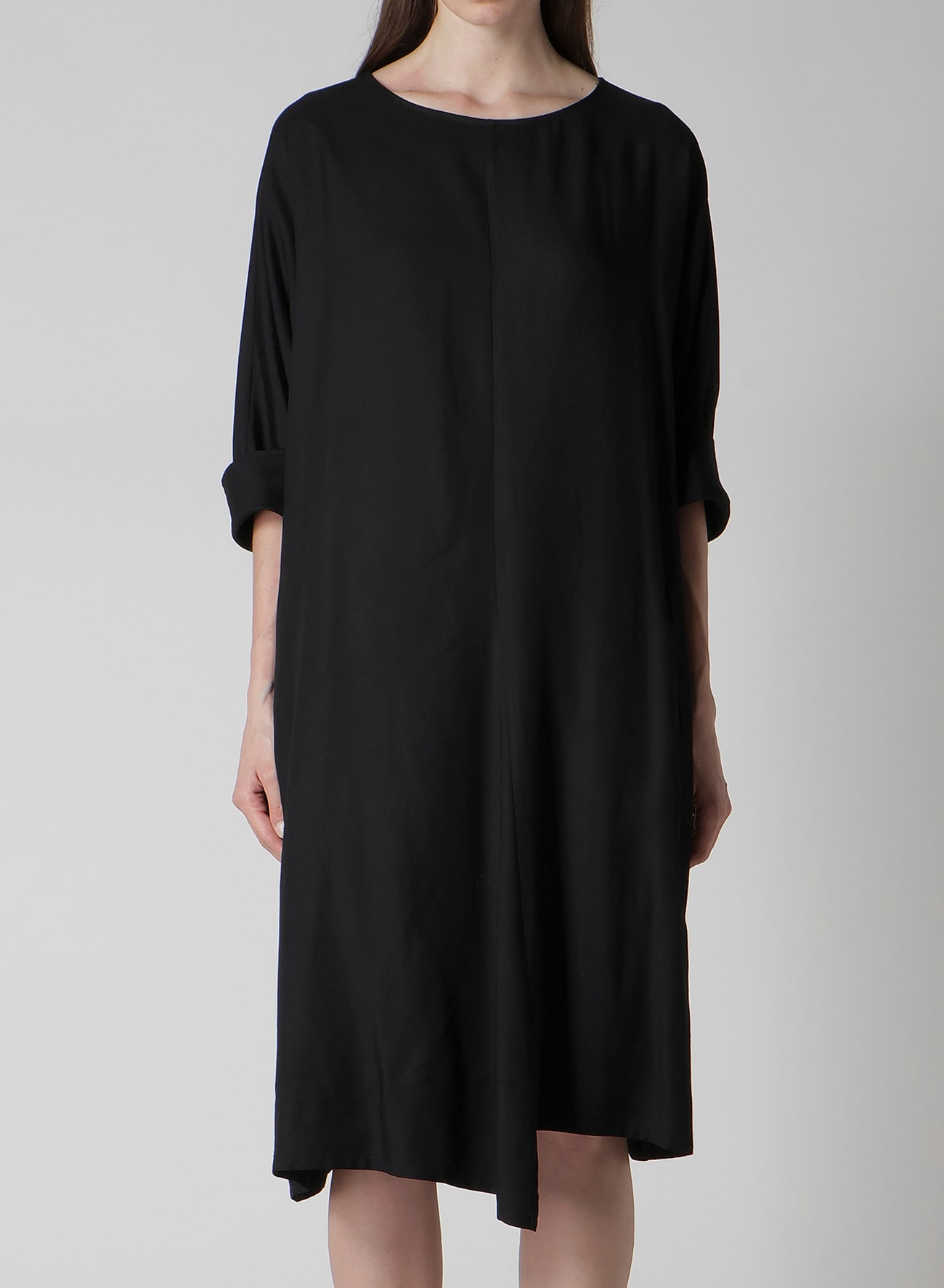 VISCOSE TWILL BIG SILHOUETTE DRESS
