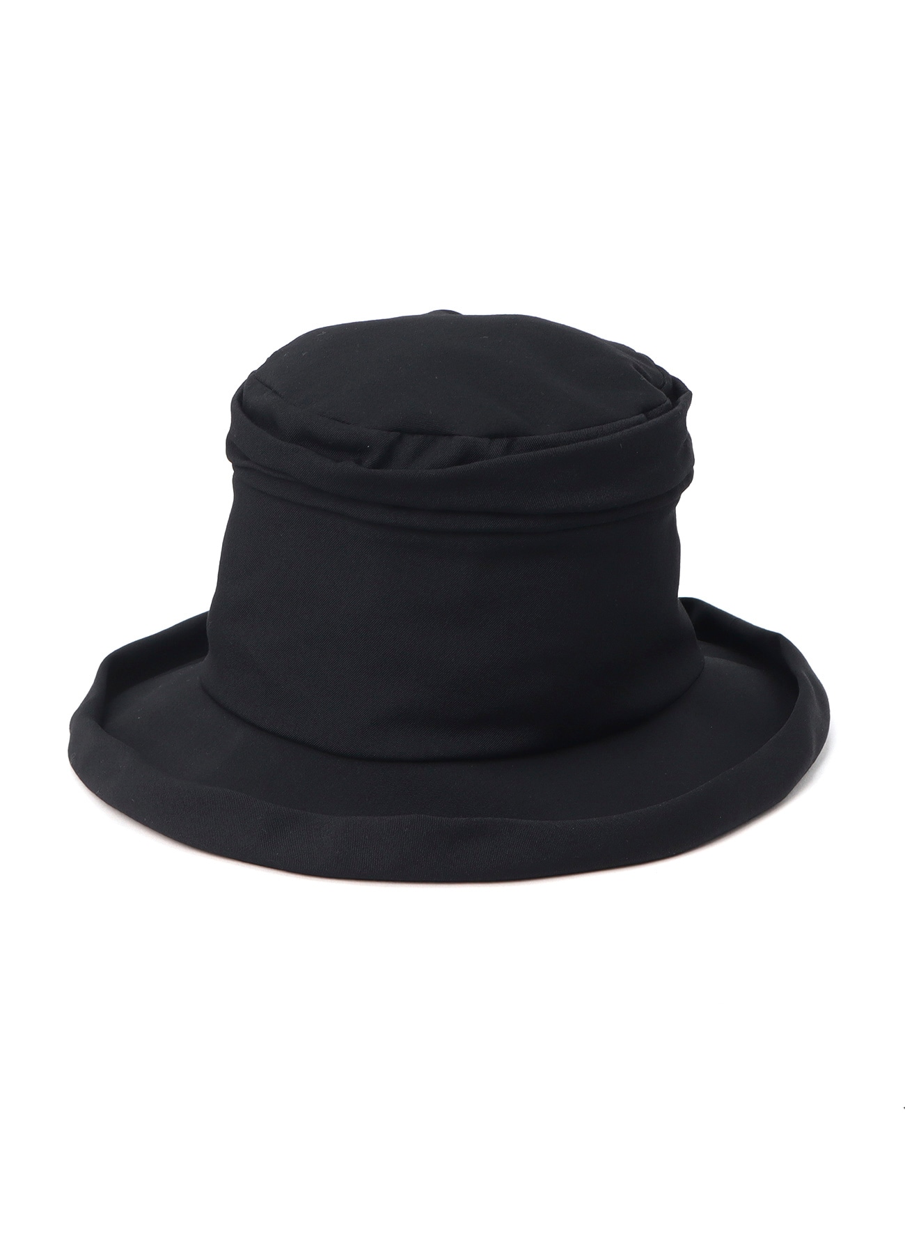 GABARDINE DRAPED CROCHET