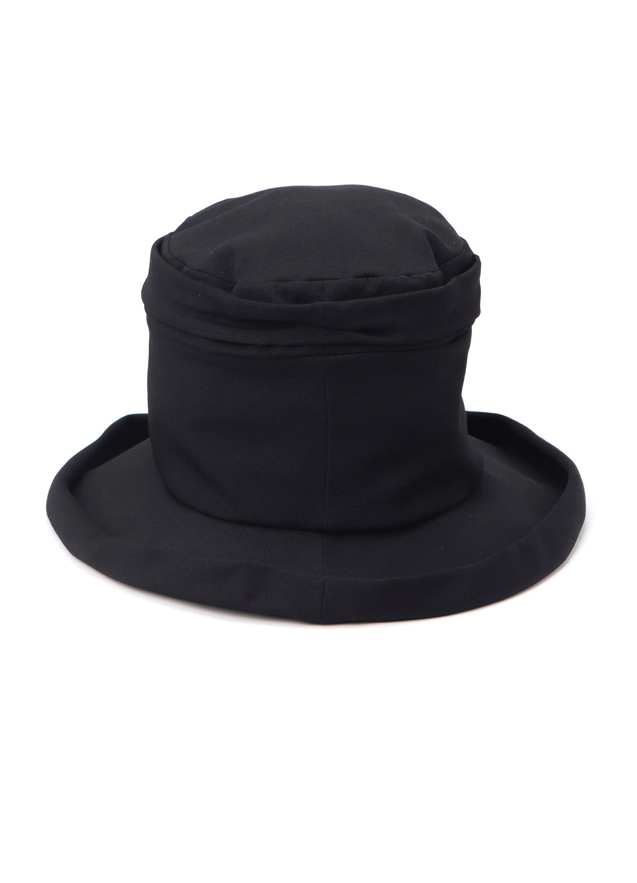 GABARDINE DRAPED CROCHET