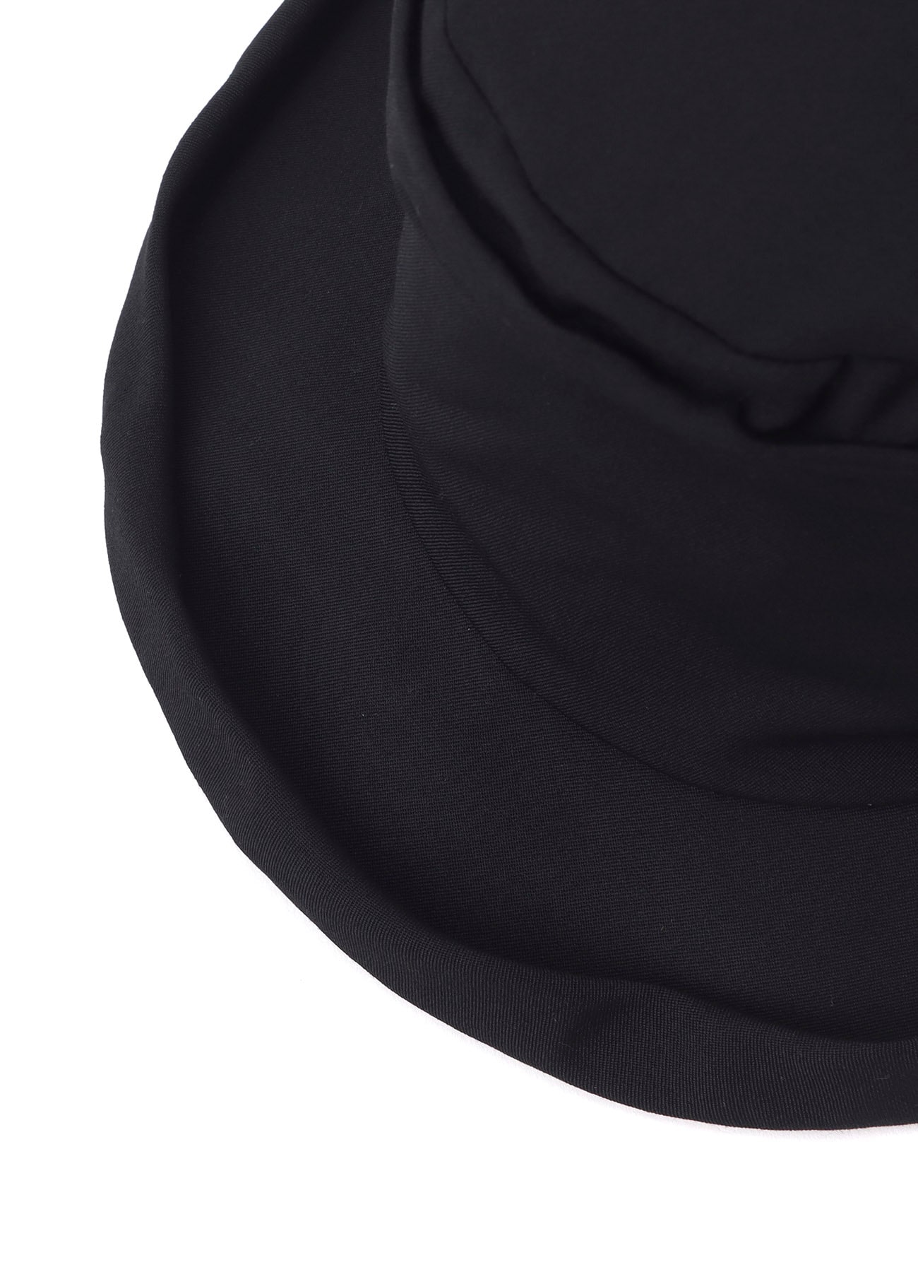 GABARDINE DRAPED CROCHET