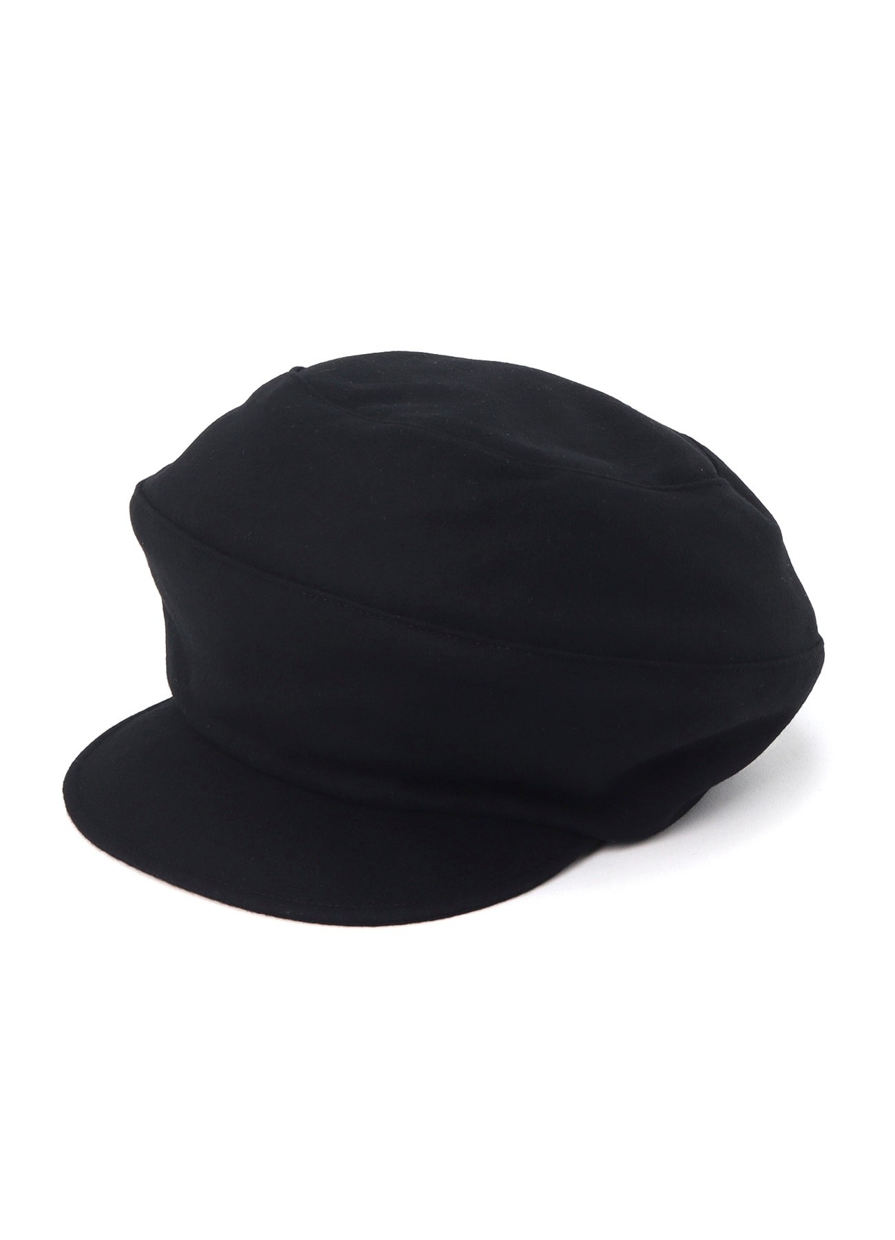 WOOL FLANNEL TOP CROWN CASQUETTE