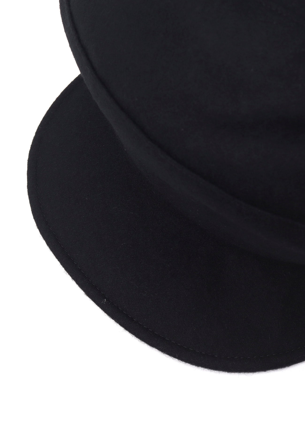 WOOL FLANNEL TOP CROWN CASQUETTE