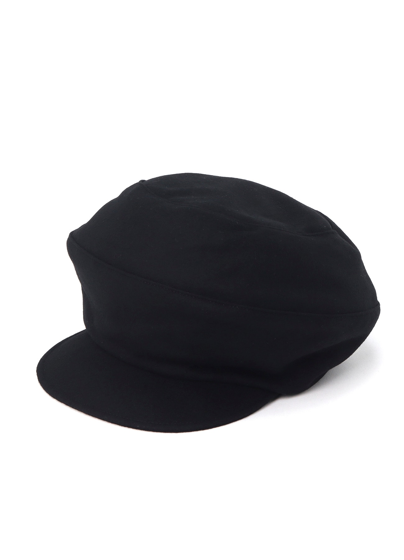 WOOL FLANNEL TOP CROWN CASQUETTE