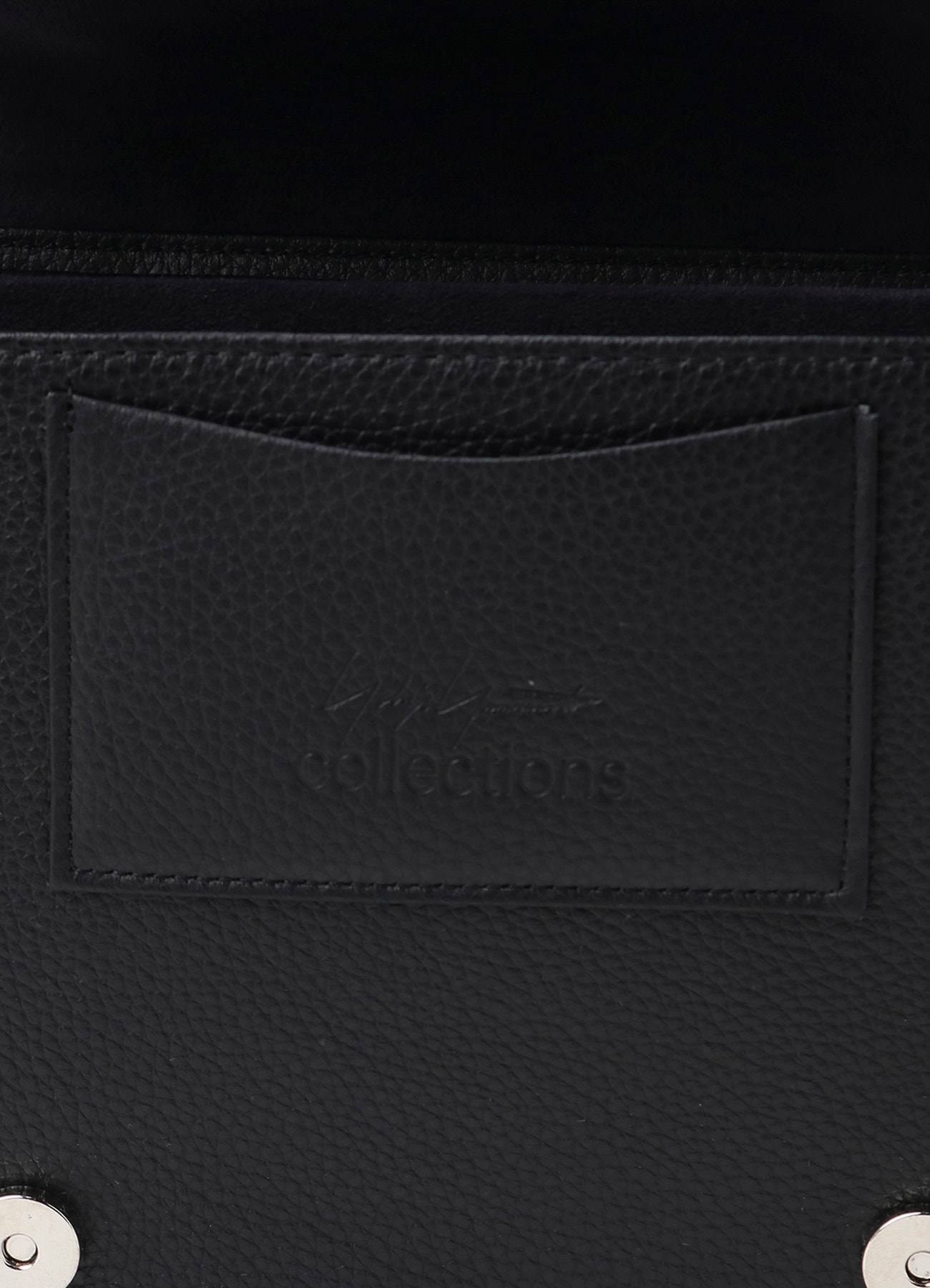 SHRINKED LEATHER FLAP MINI SHOULDER BAG