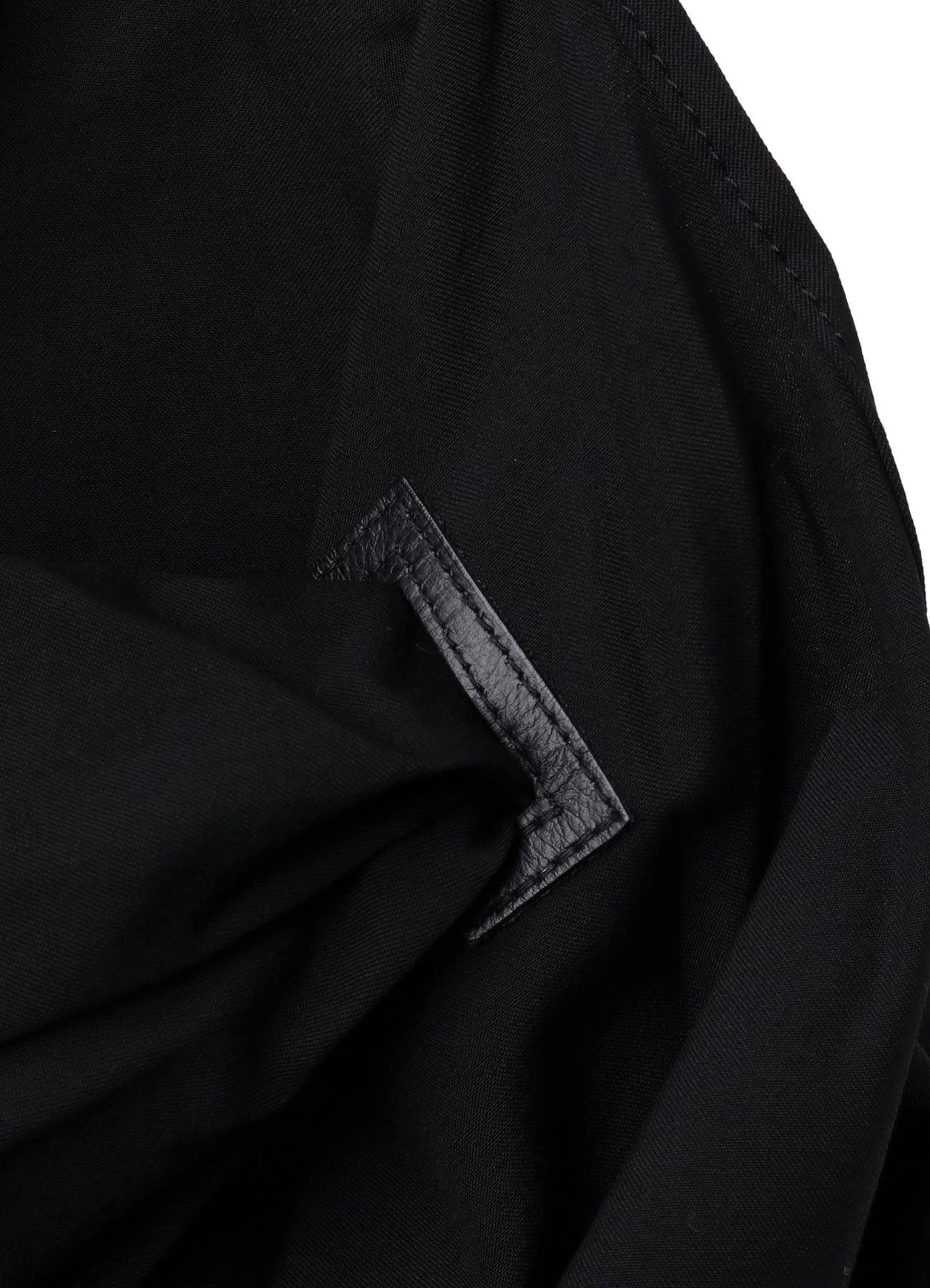 W/GABARDINE CROSS DRAPED SHOLDER BAG