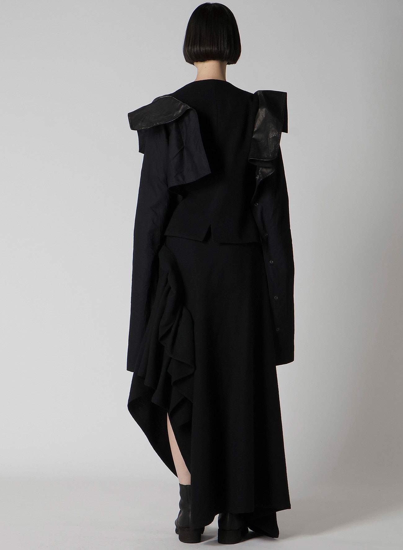 VINTAGE FLANNEL GILET JACKET