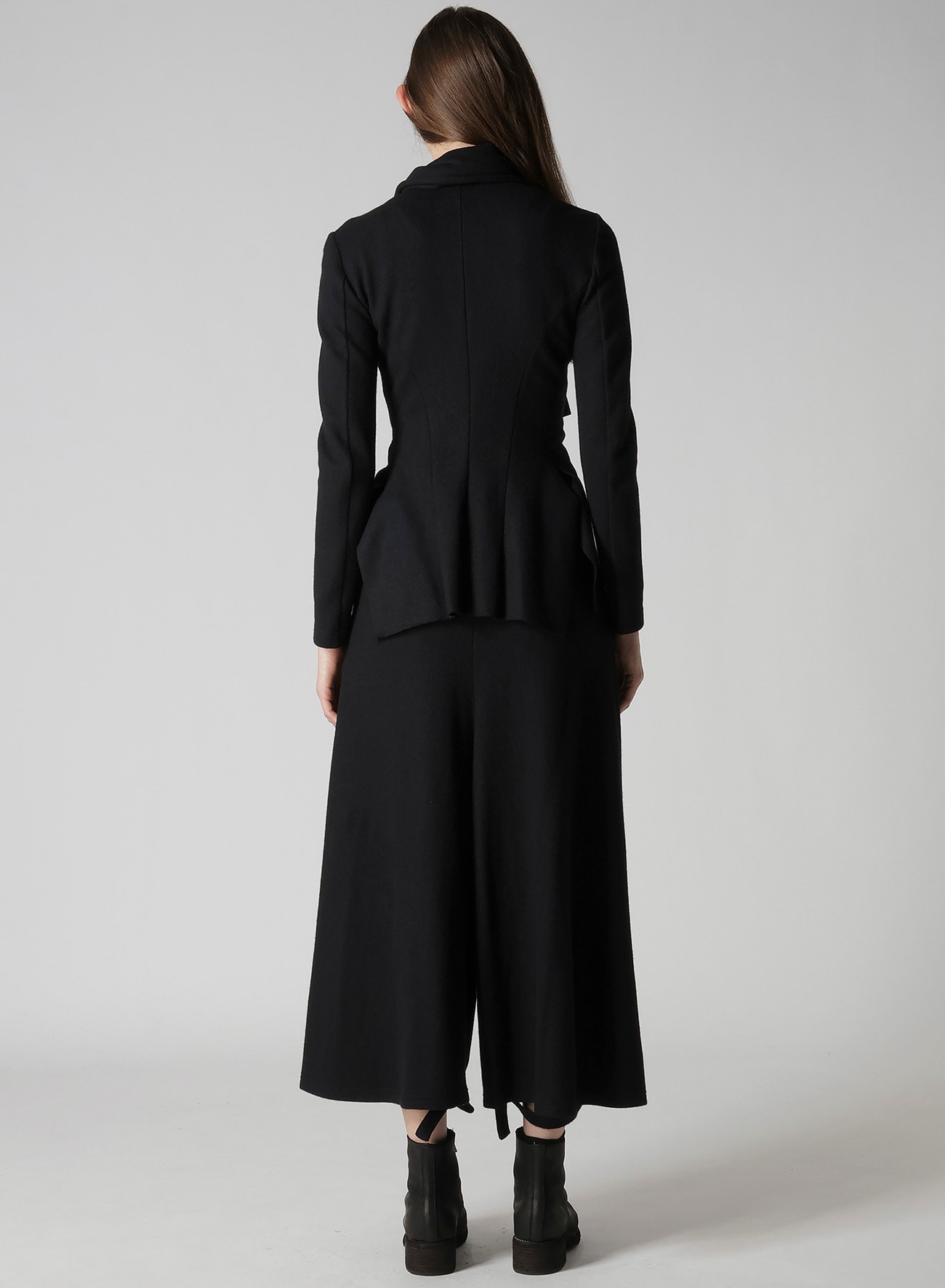 SOFT WOLLEN 1/14 STOLE DETAIL JACKET