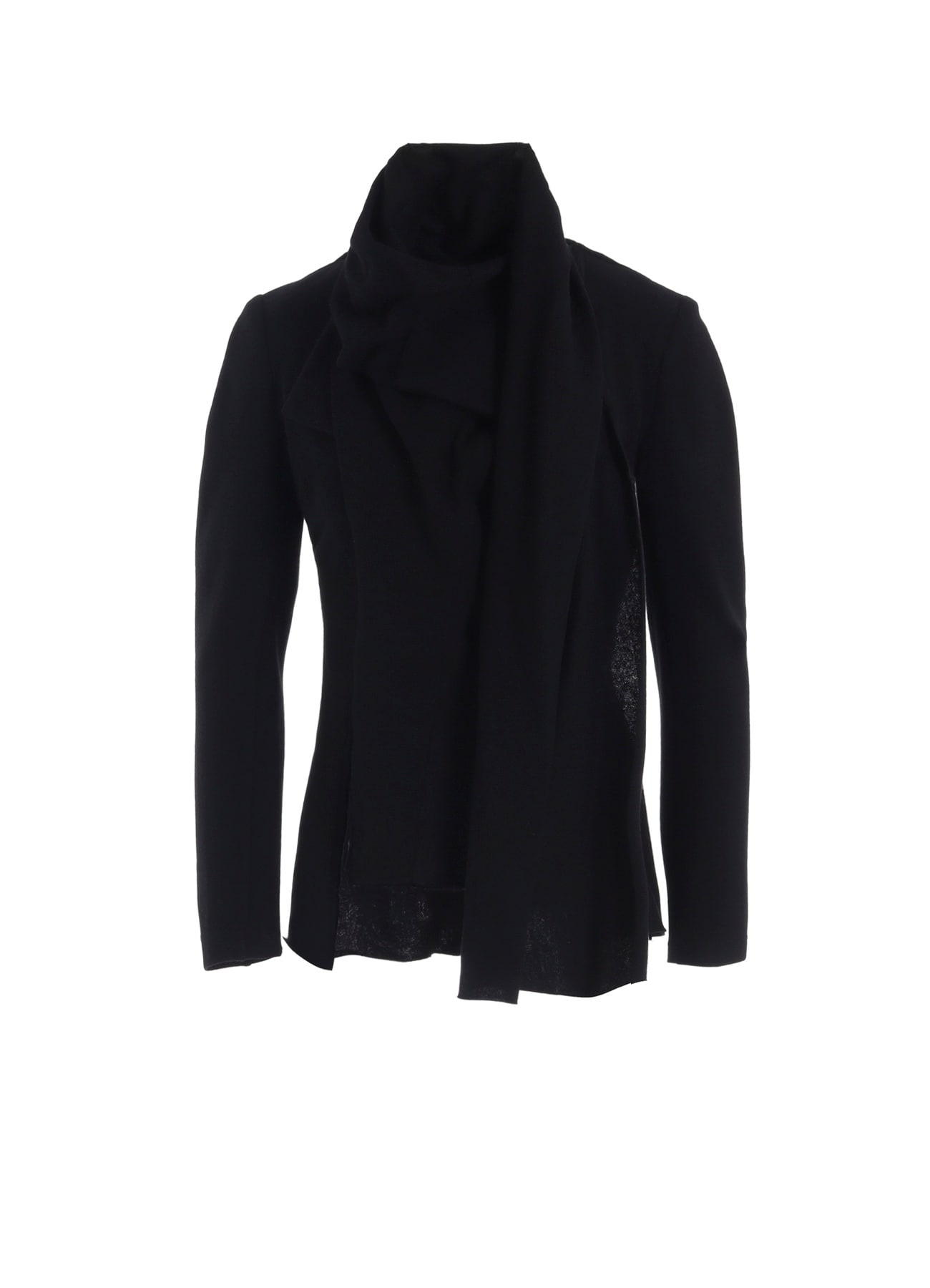 SOFT WOLLEN 1/14 STOLE DETAIL JACKET