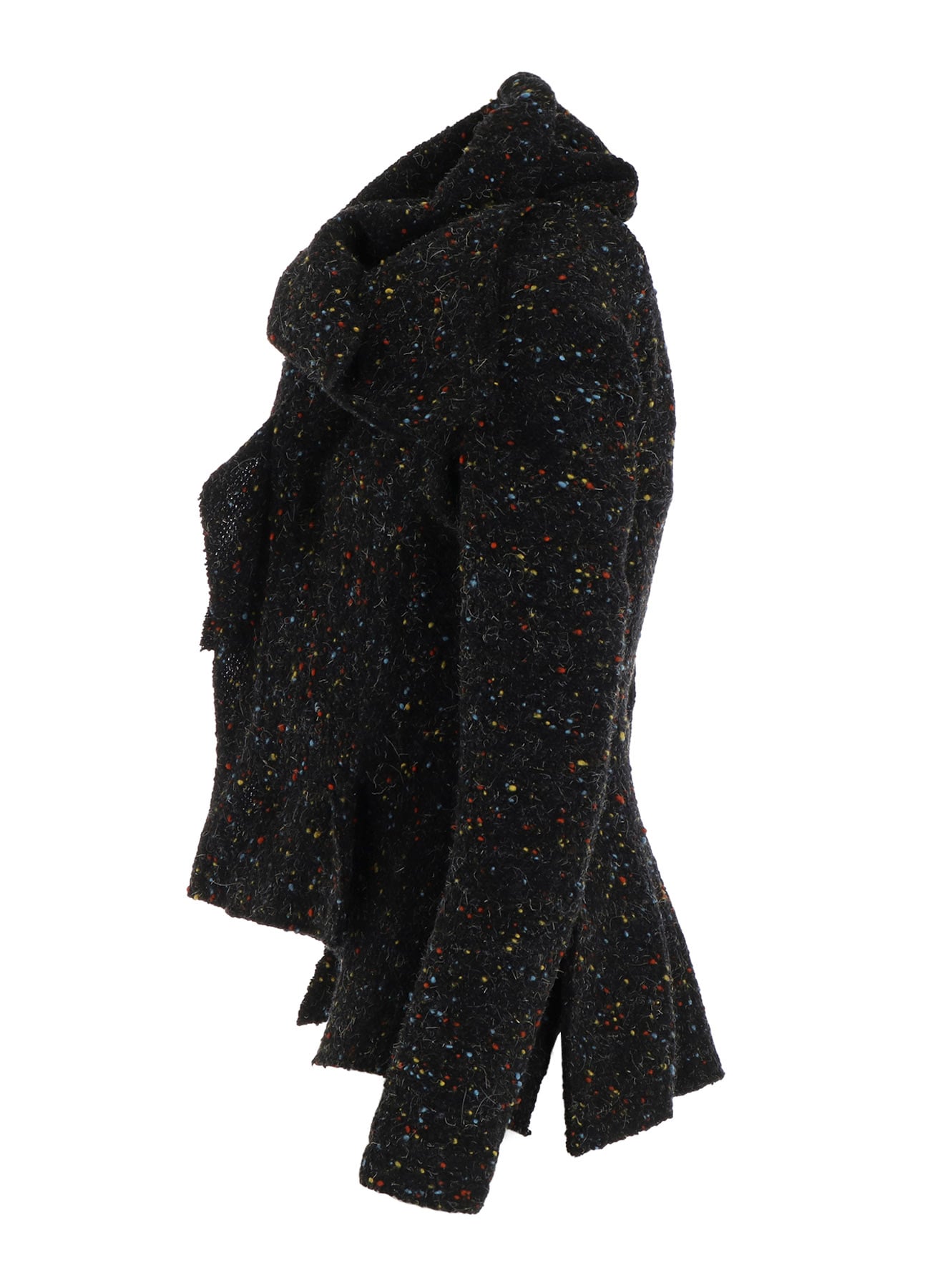 TWEED STOLE DETAIL JACKET