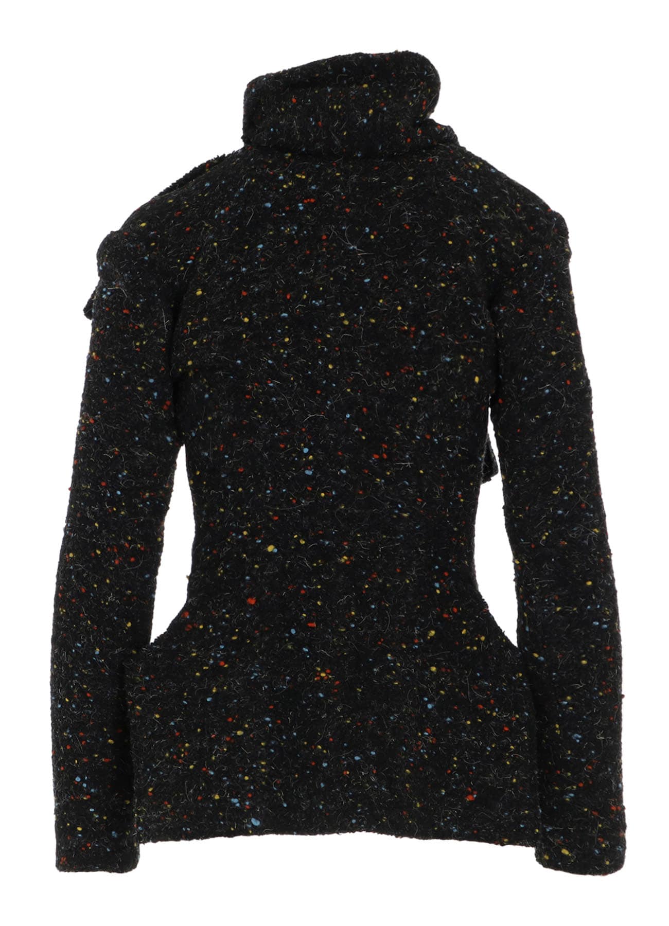 TWEED STOLE DETAIL JACKET