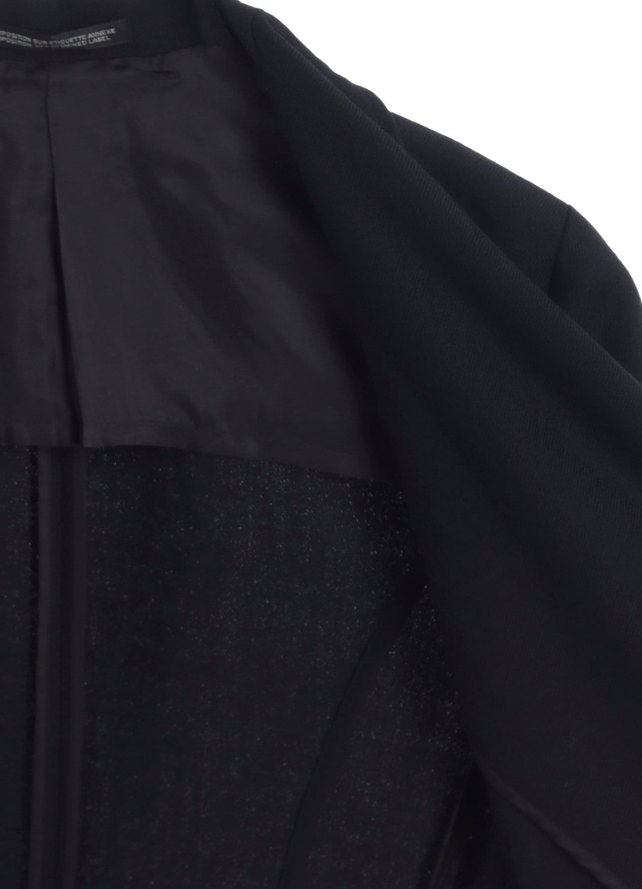 W/SAXONY  ASM ROUNDED HEM JACKET
