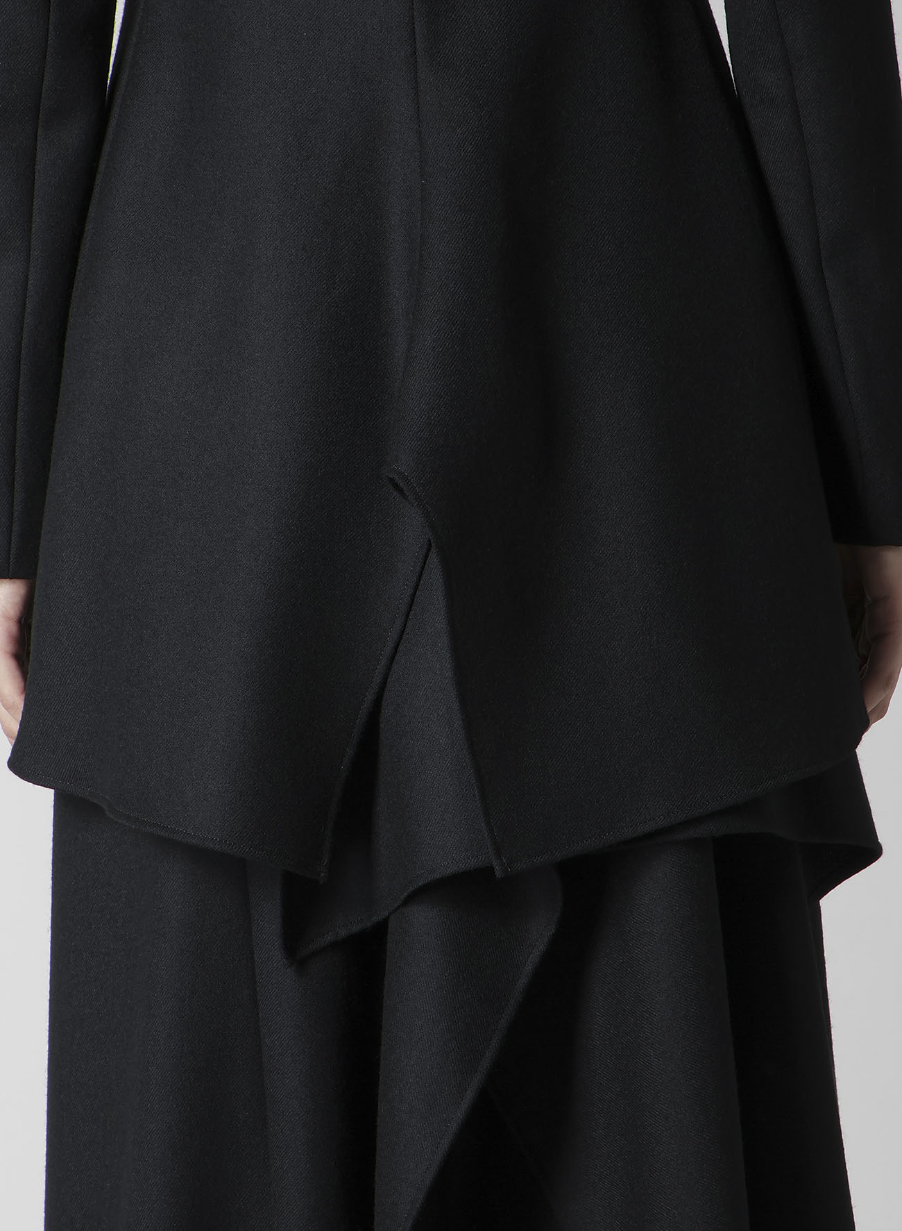W/SAXONY  ASM ROUNDED HEM JACKET