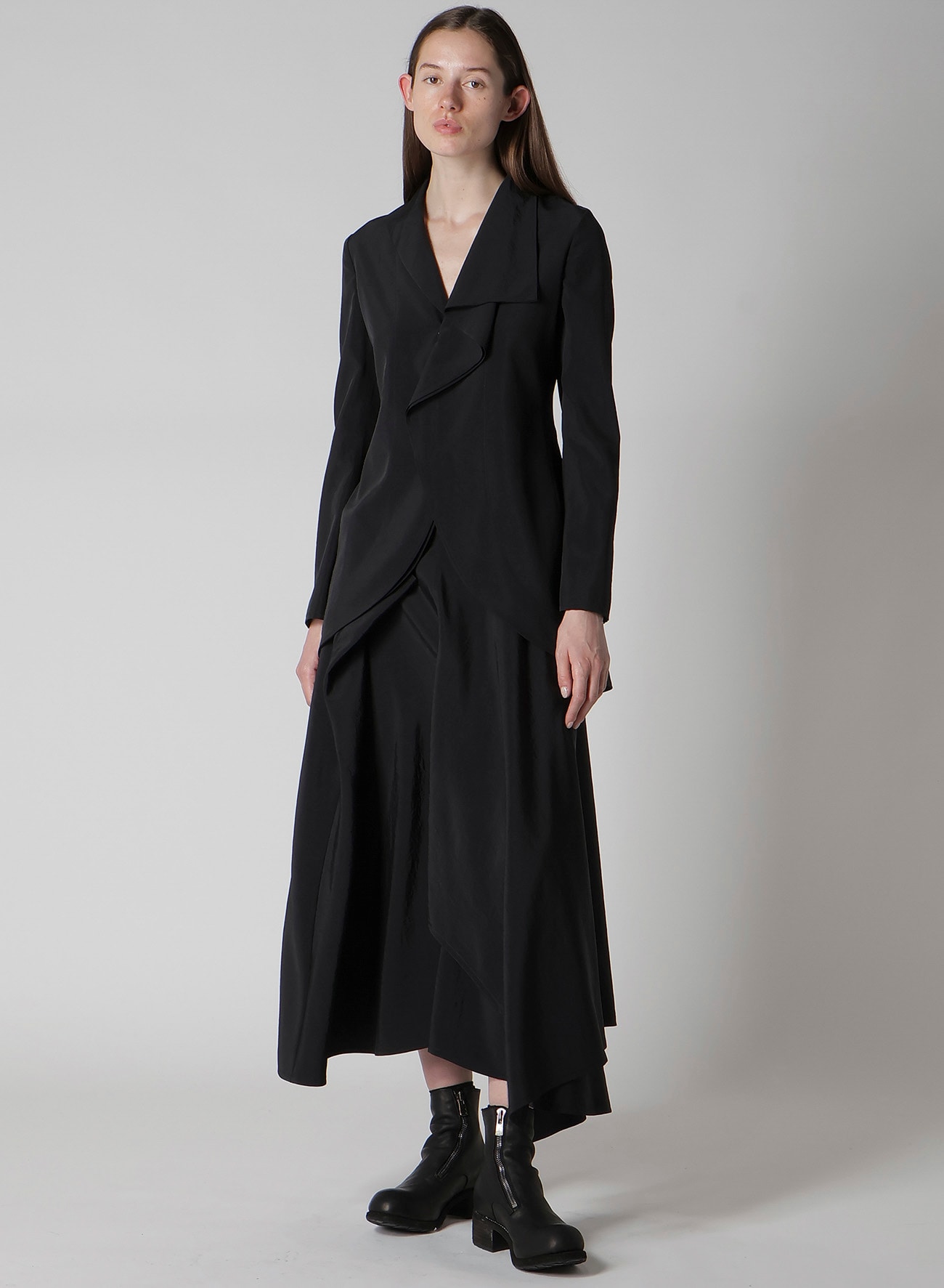 Ny/Si TAFFETA ASM ROUNDED HEM JACKET