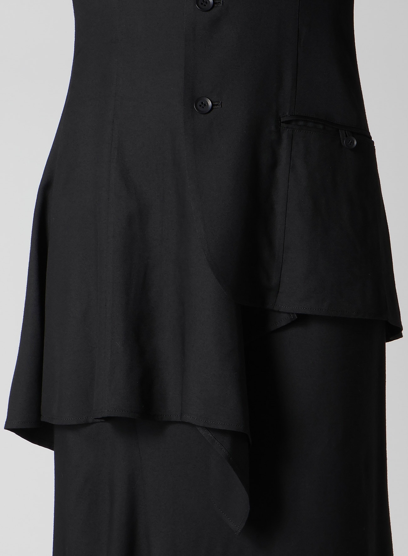VISCOSE TWILL R LONG STAND C JACKET