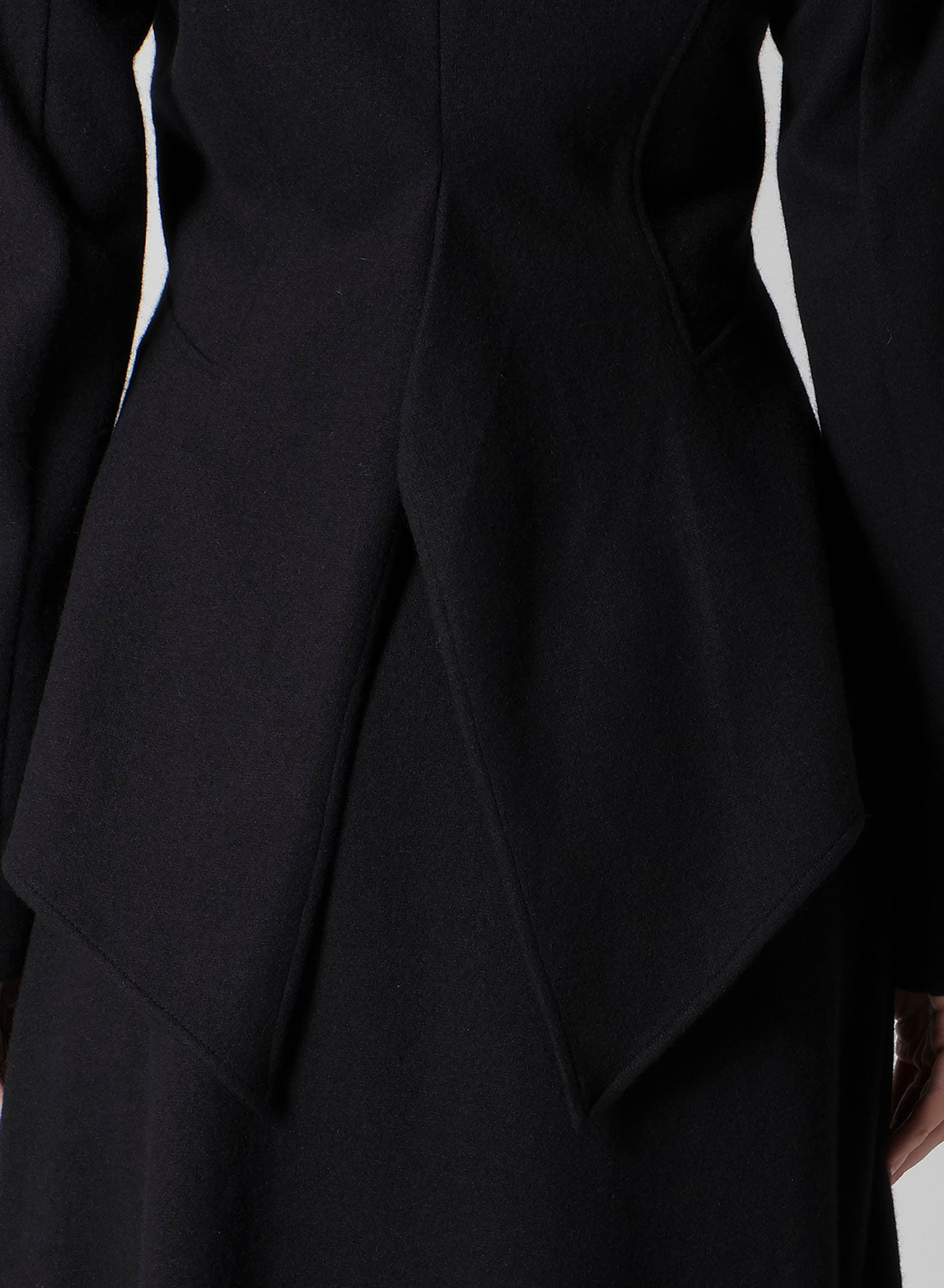 SOFT WOLLEN 1/14 TUCK D SHORT JACKET