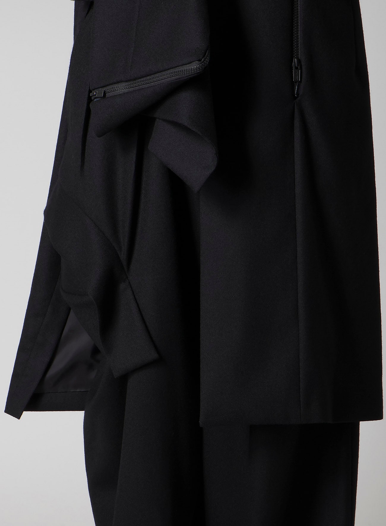 W/SAXONY  ZIP DETAIL JACKET