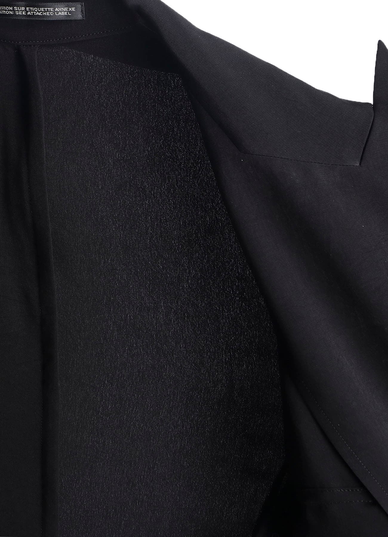 TA/PE CREPE DE CHINE ZIP DETAIL JACKET