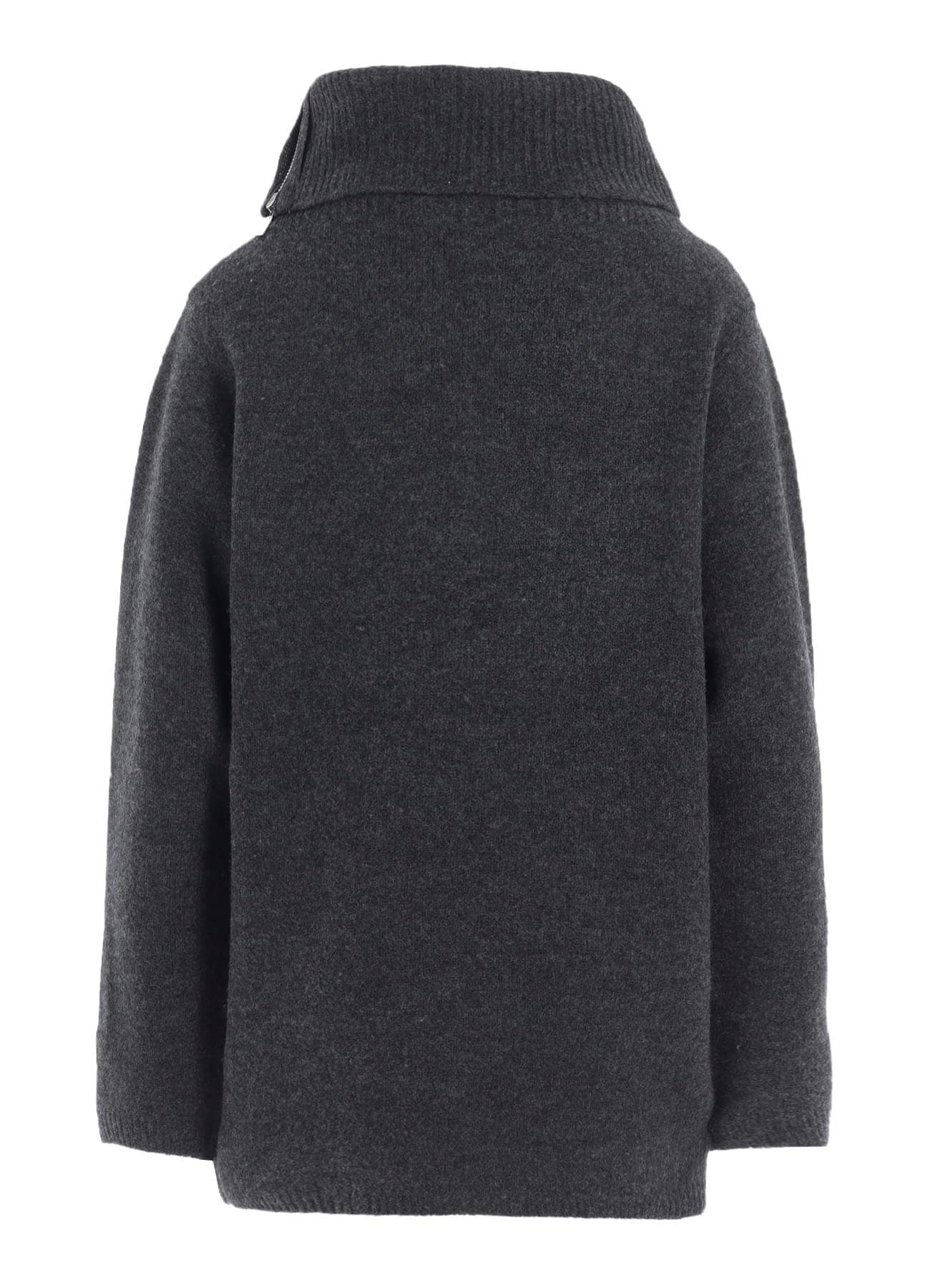 5G3P PLAIN STITCH 1x1 RIB BIG HIGH NECK PO