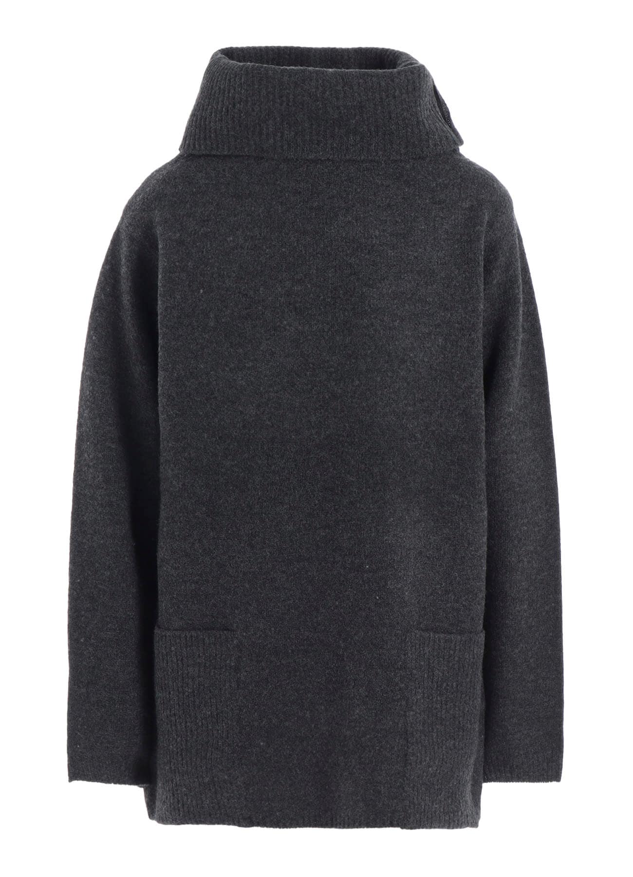 5G3P PLAIN STITCH 1x1 RIB BIG HIGH NECK PO
