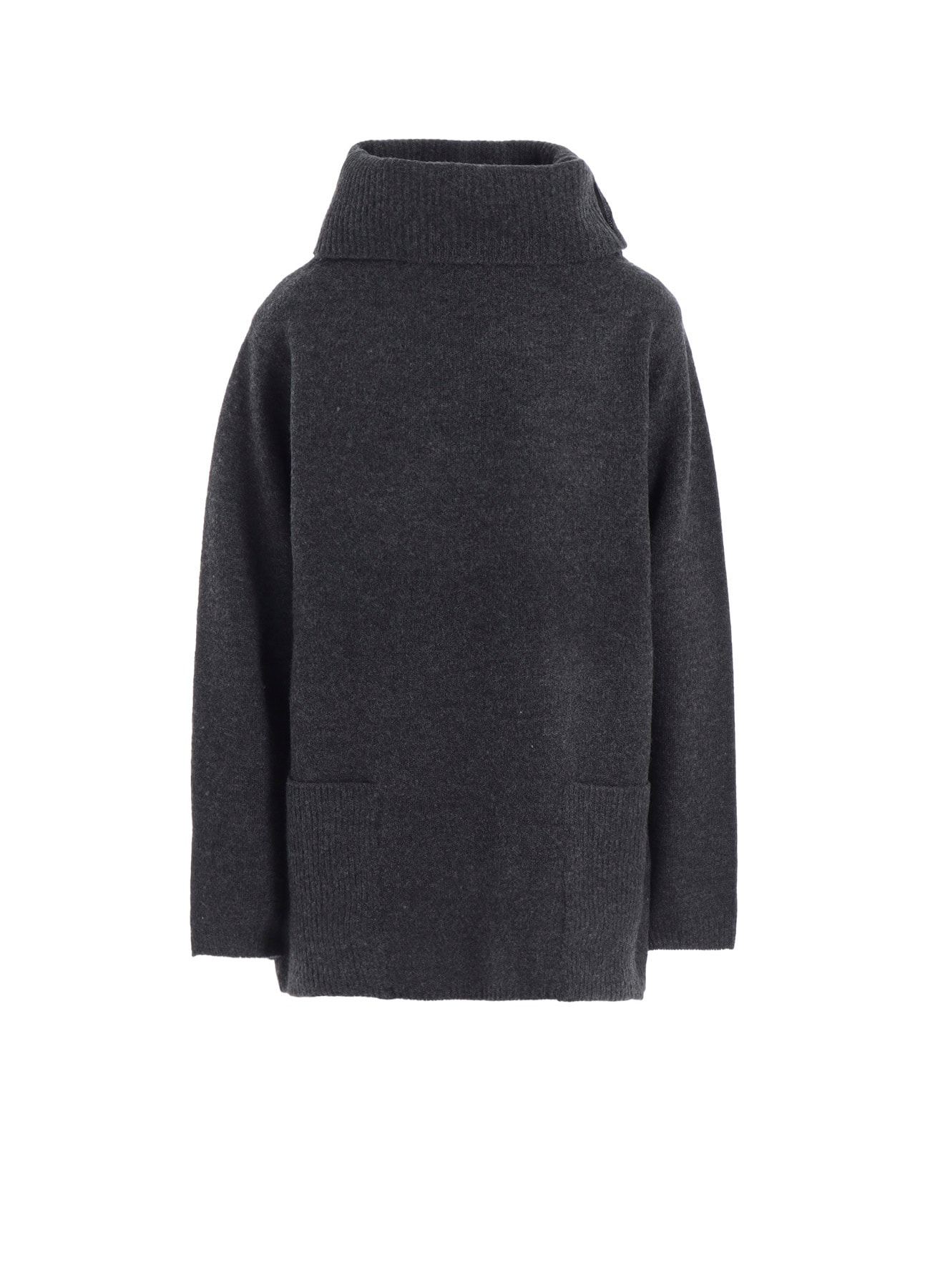 5G3P PLAIN STITCH 1x1 RIB BIG HIGH NECK PO