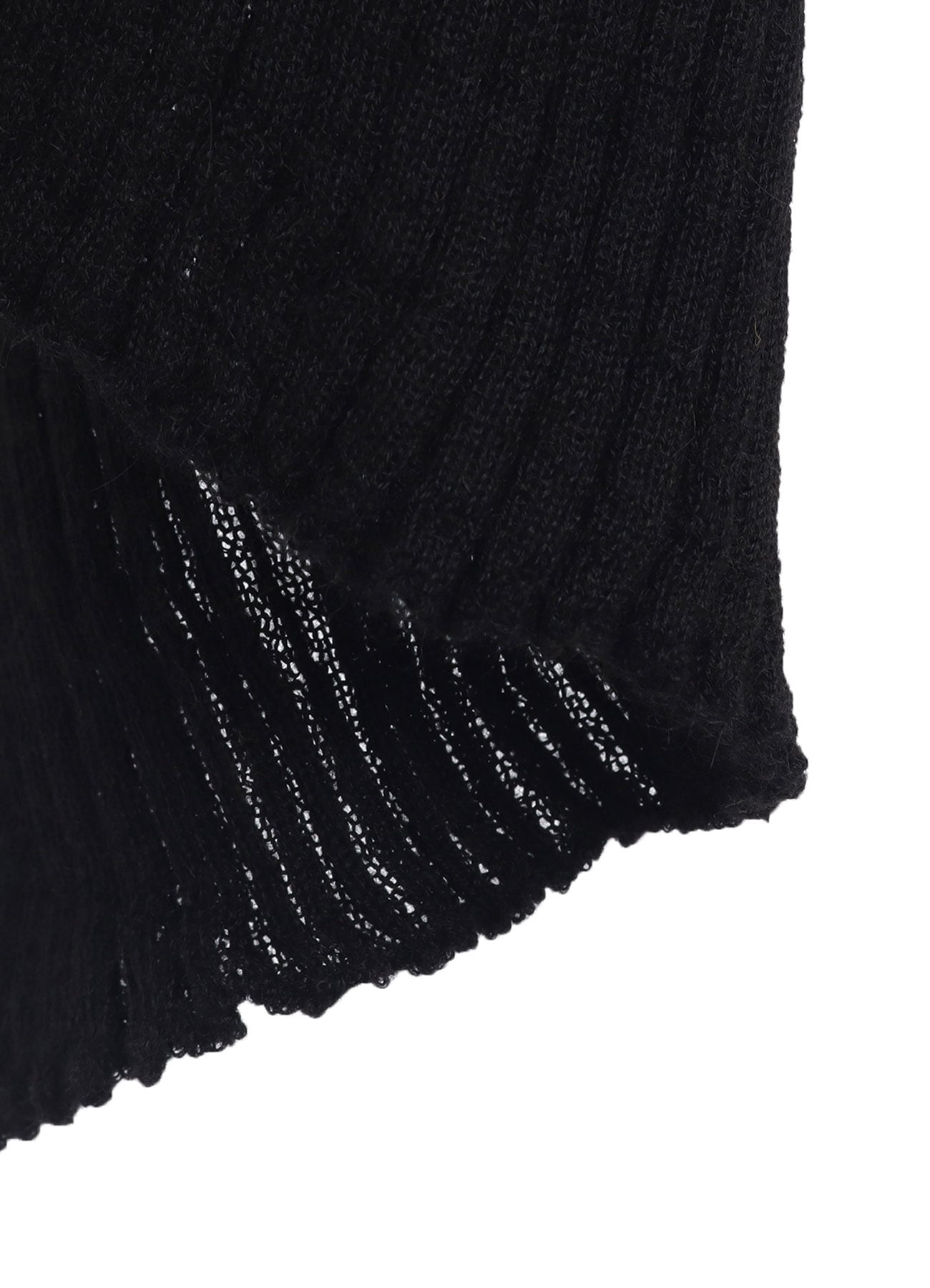 RIB DIAGONAL ZIP CARDIGAN