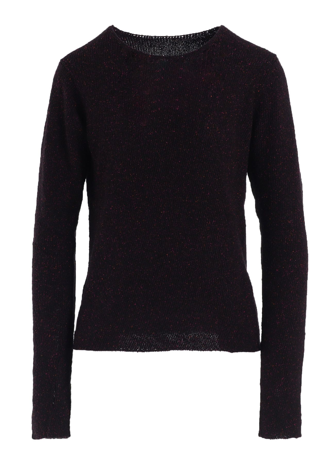 PLAIN STITCH OBLIQUE ROUND NECK PO