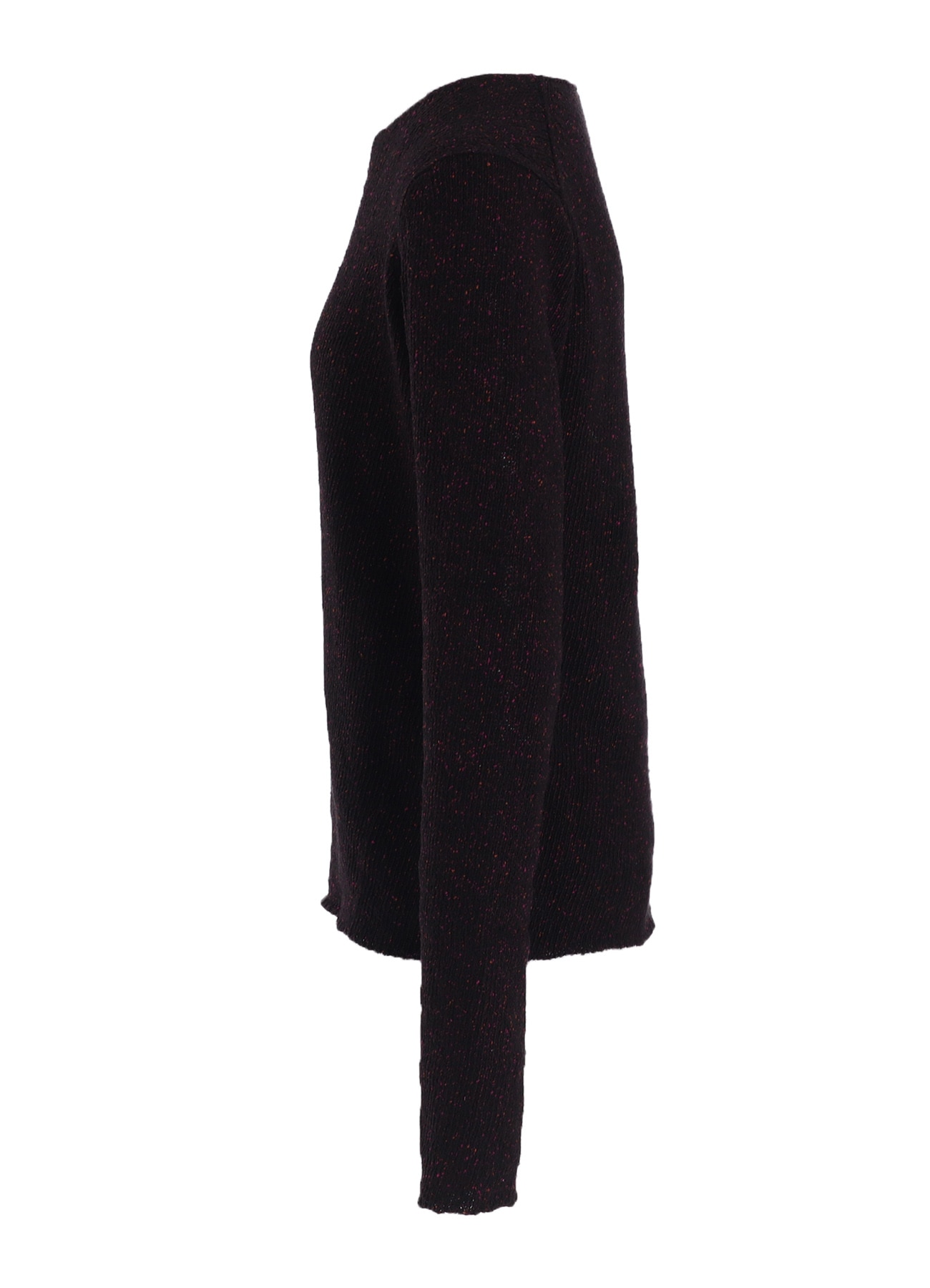 PLAIN STITCH OBLIQUE ROUND NECK PO