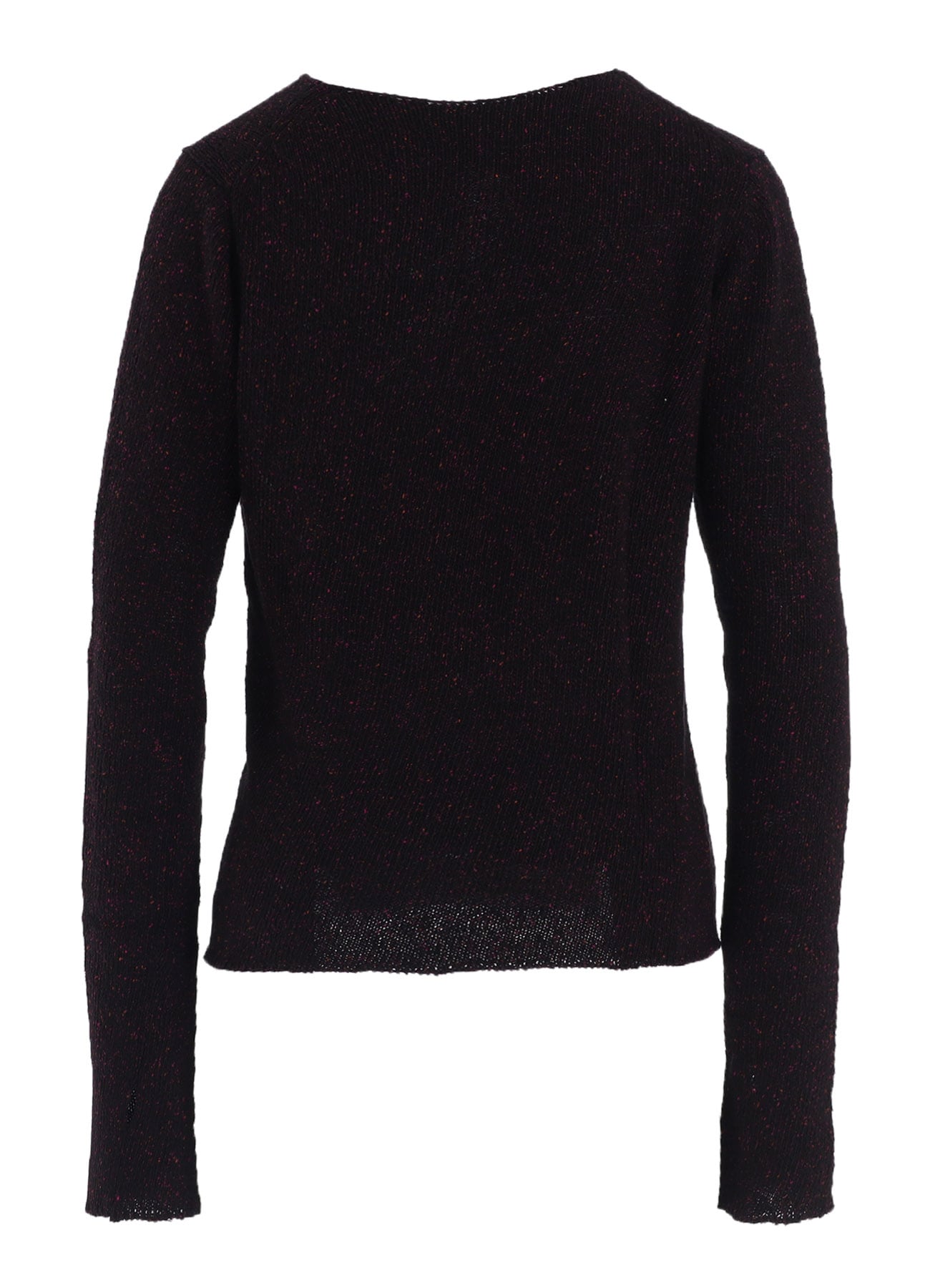 PLAIN STITCH OBLIQUE ROUND NECK PO