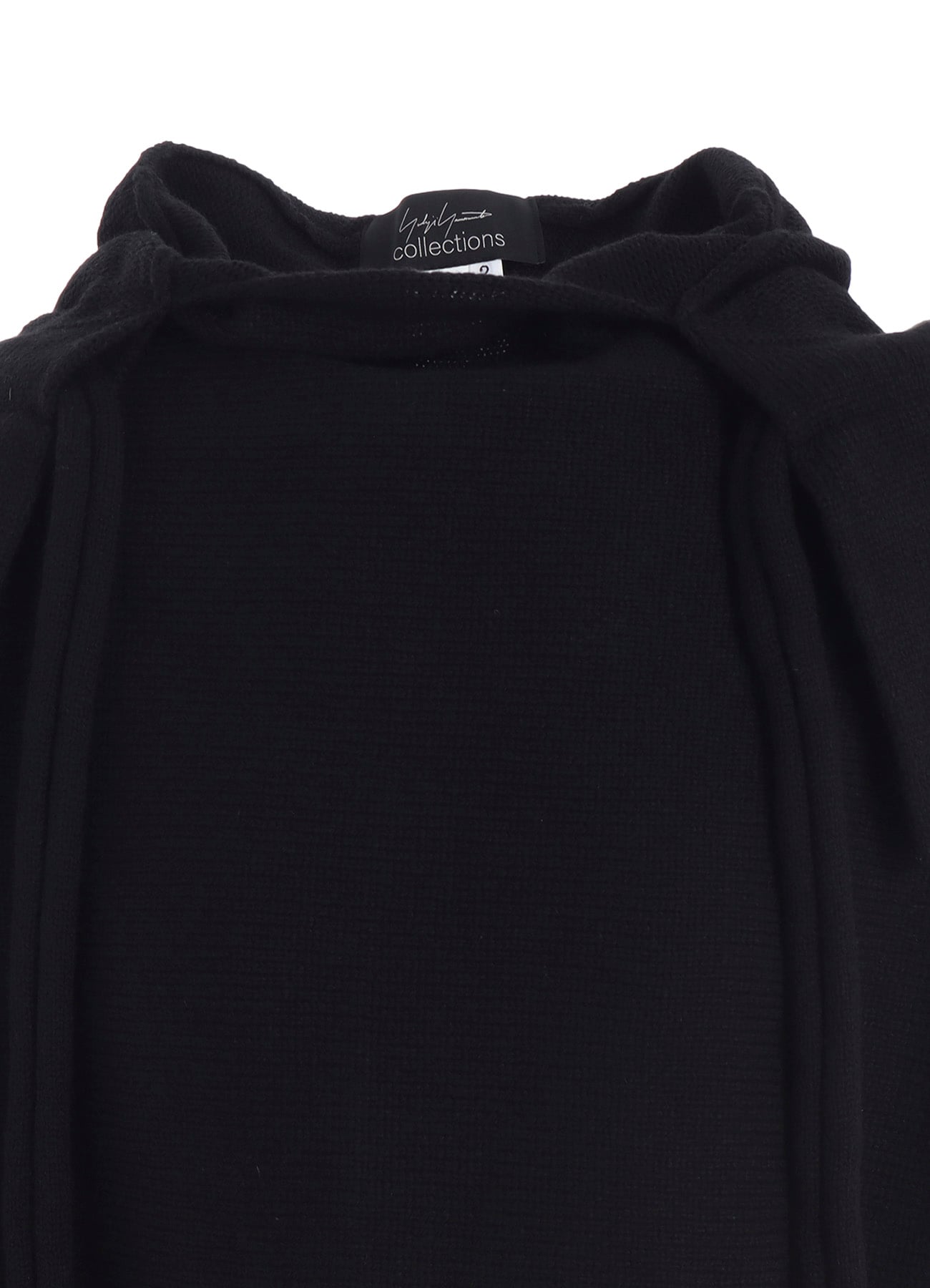 7G PLAIN STITCH LINKS CROPPED HOODIE PO W/ARM WARMERS