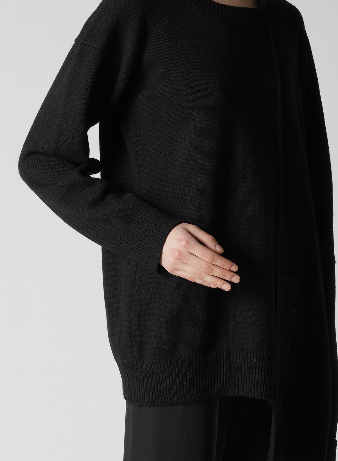 PLAIN STITCH ASYMMETRY PO B