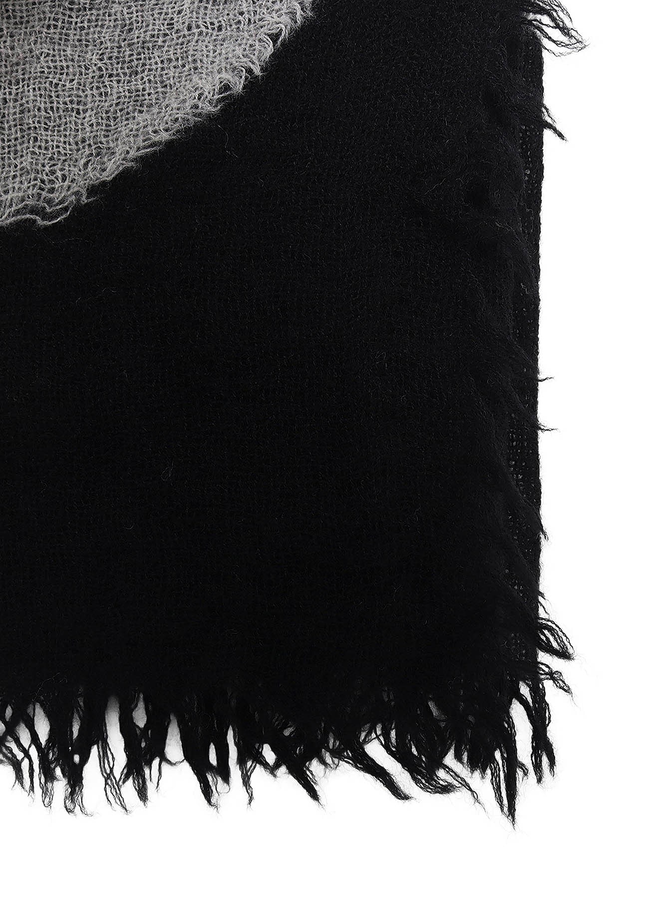 WOOL GAUZE NEEDLE PUNCH DOT STOLE