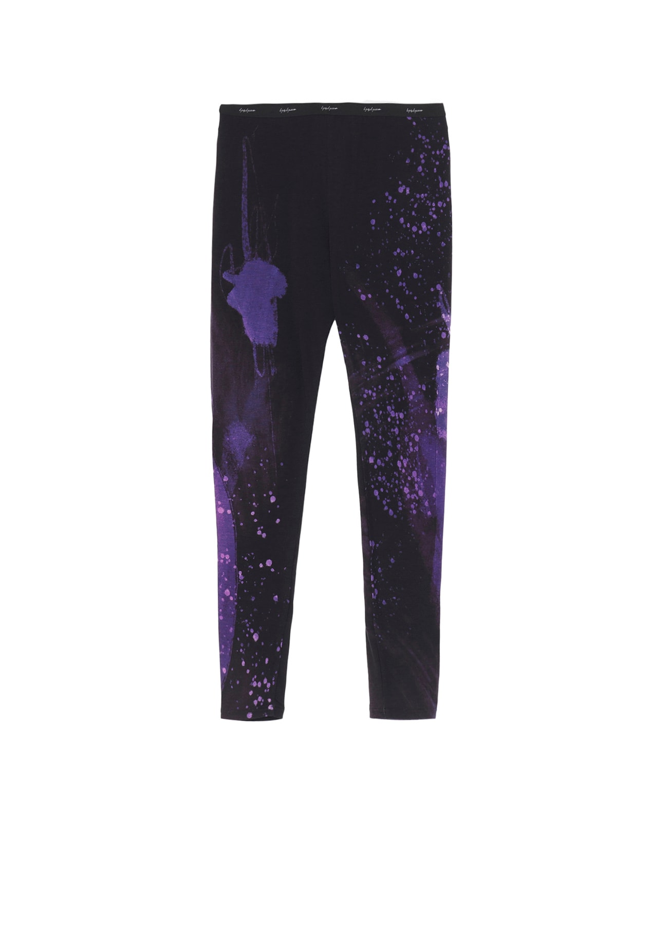 PURPLE B PATTERN BASIC LEGGINGS