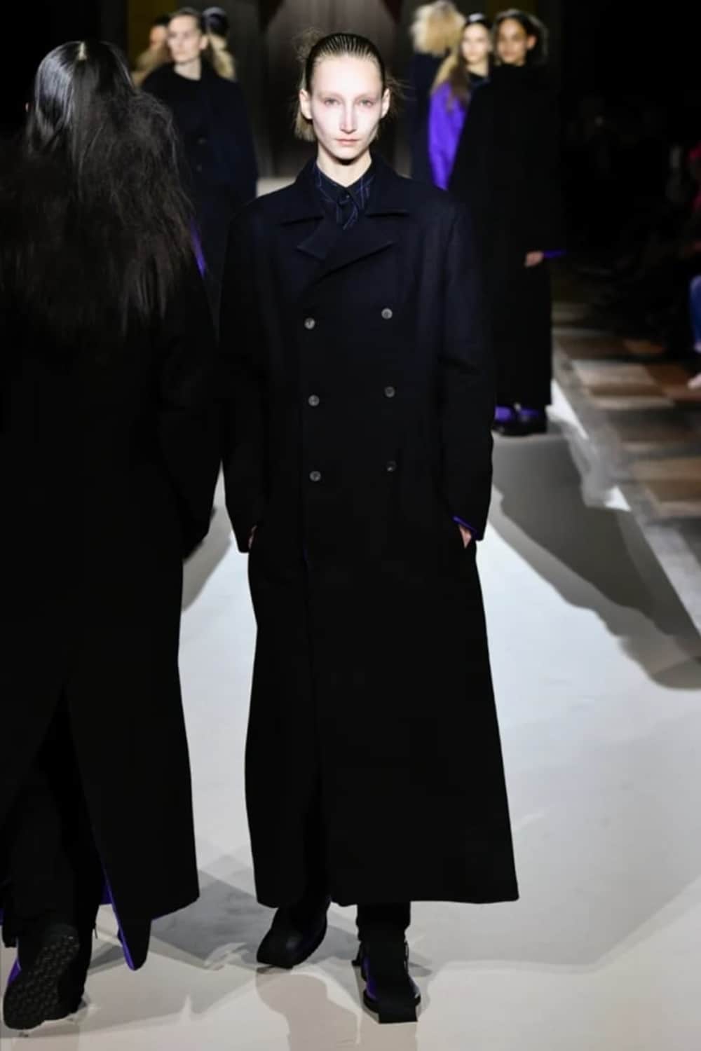 WOOL VIYELLA KNEE GUSSET PANTS