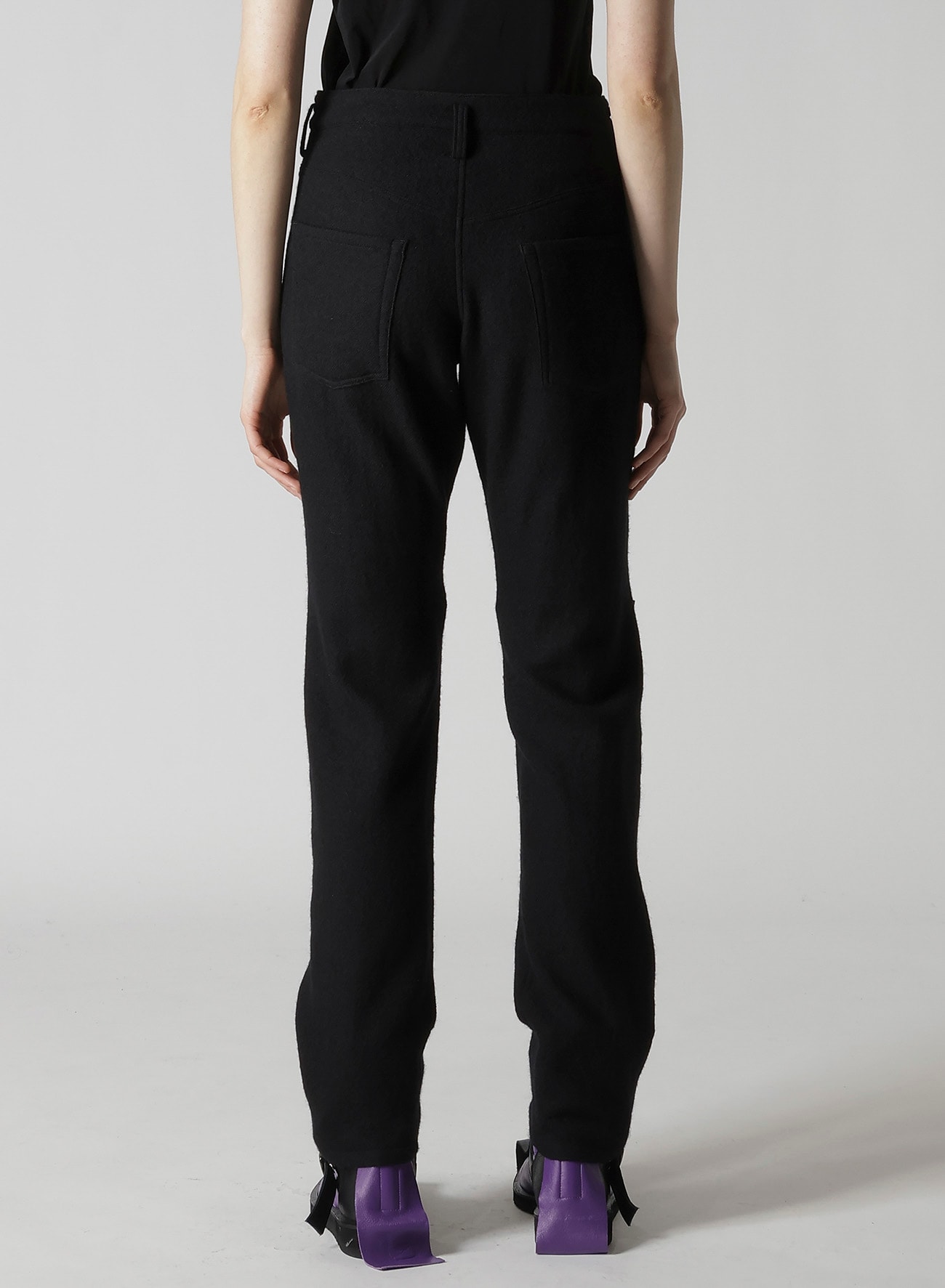 WOOL VIYELLA KNEE GUSSET PANTS