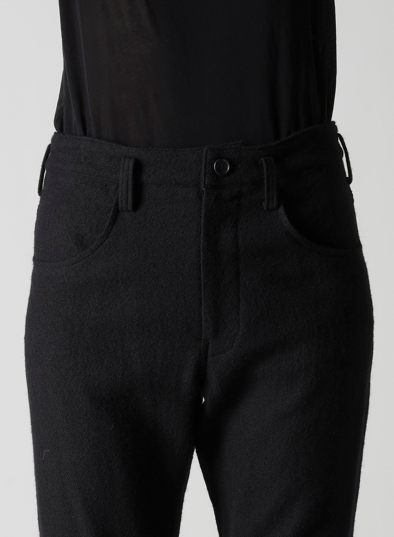 WOOL VIYELLA KNEE GUSSET PANTS