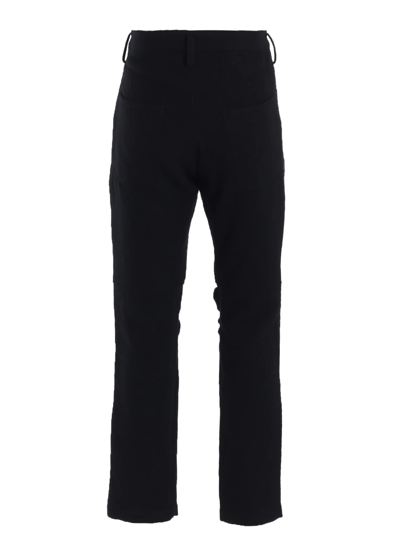 WOOL VIYELLA GATHERED KNEE PANTS