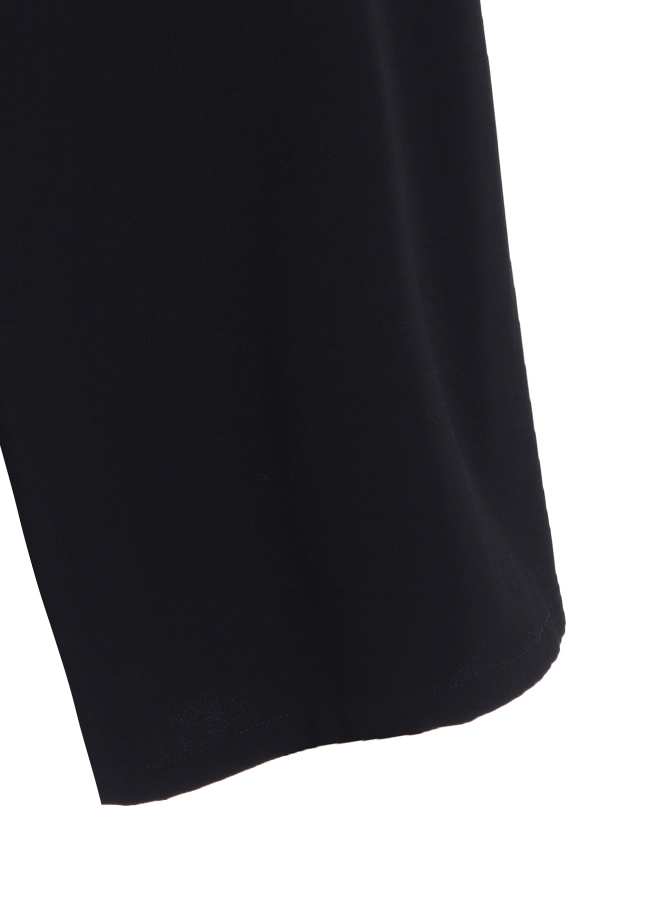 極美品 WOOL GABARDINE WIDE FLARE SLACKS WOOL GABARDINE FLARE PANTS(XS Black): Yohji Yamamoto｜THE