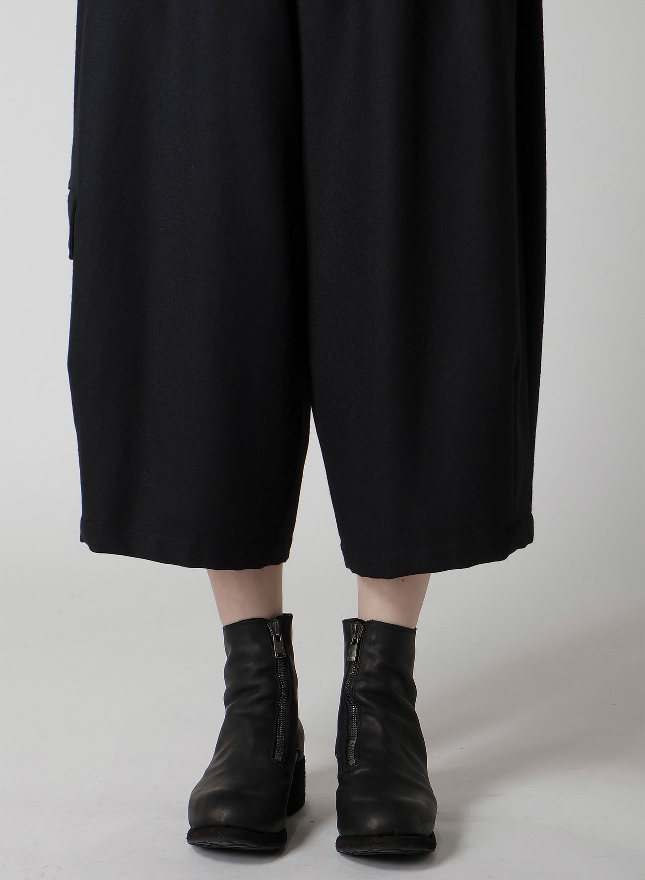 W/SAXONY  FLAP D WIDE PANTS