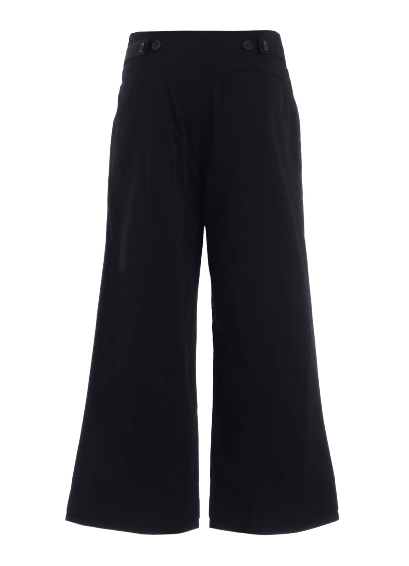 TWILL S VENT WIDE PANTS