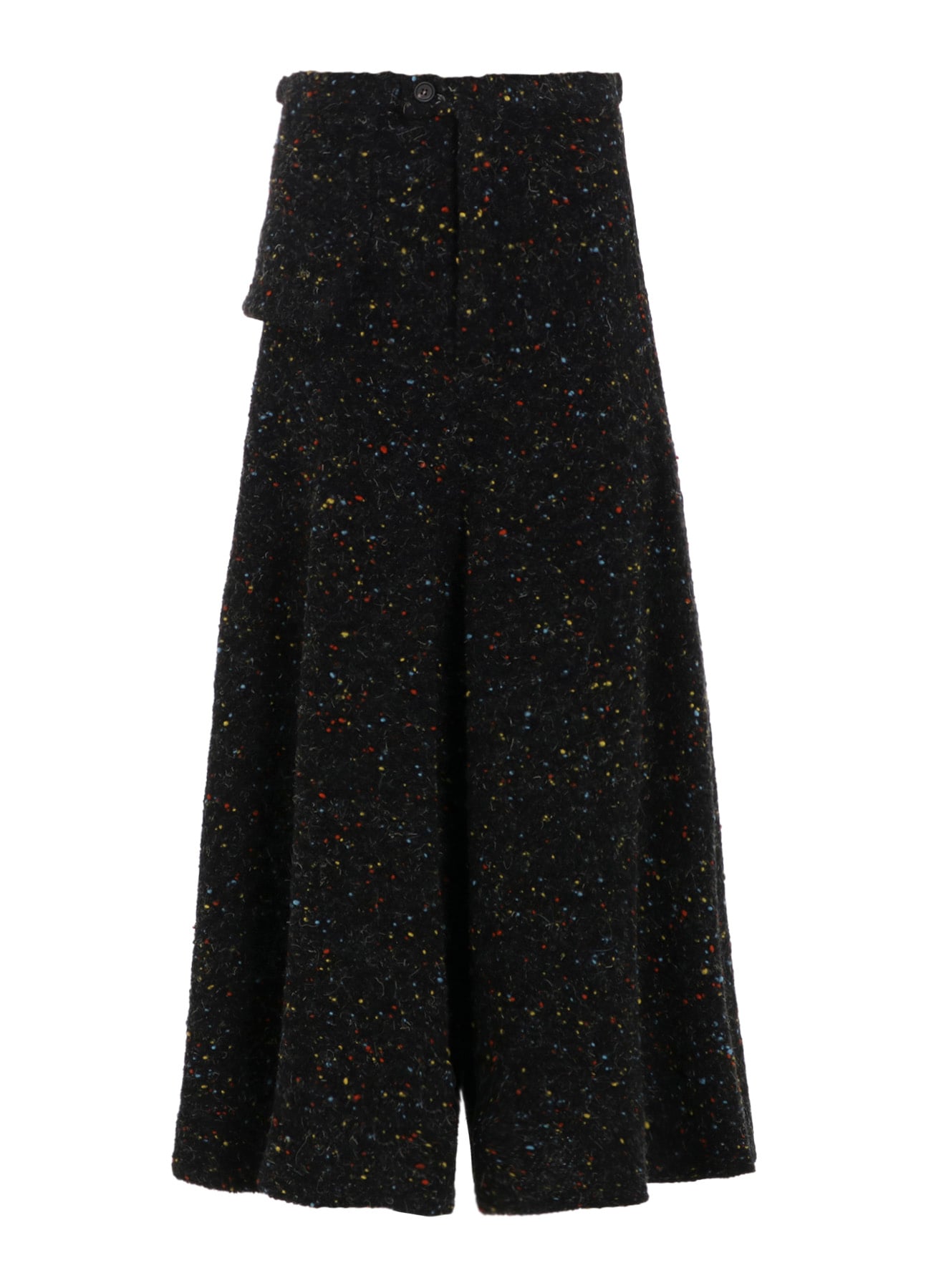 TWEED FLARED SKIRT PANTS