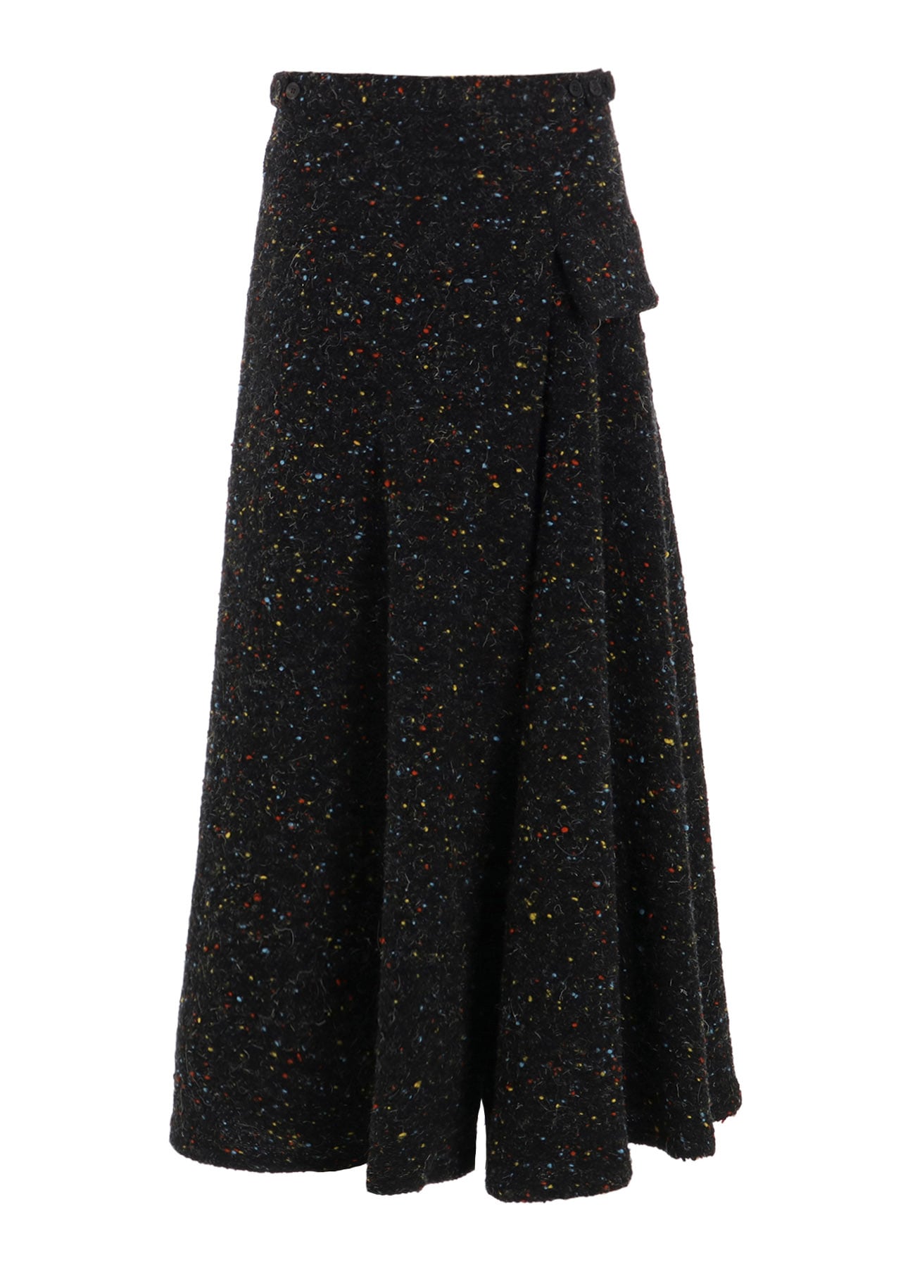 TWEED FLARED SKIRT PANTS