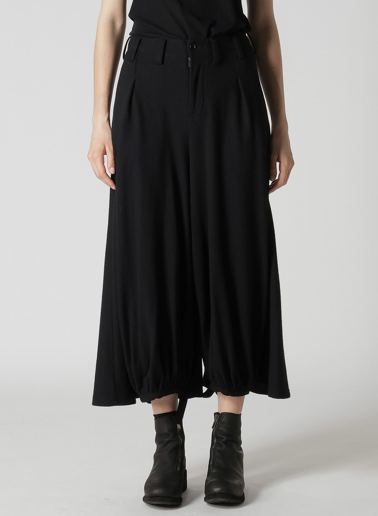 SOFT WOLLEN 1/14 F GATHERED PANTS